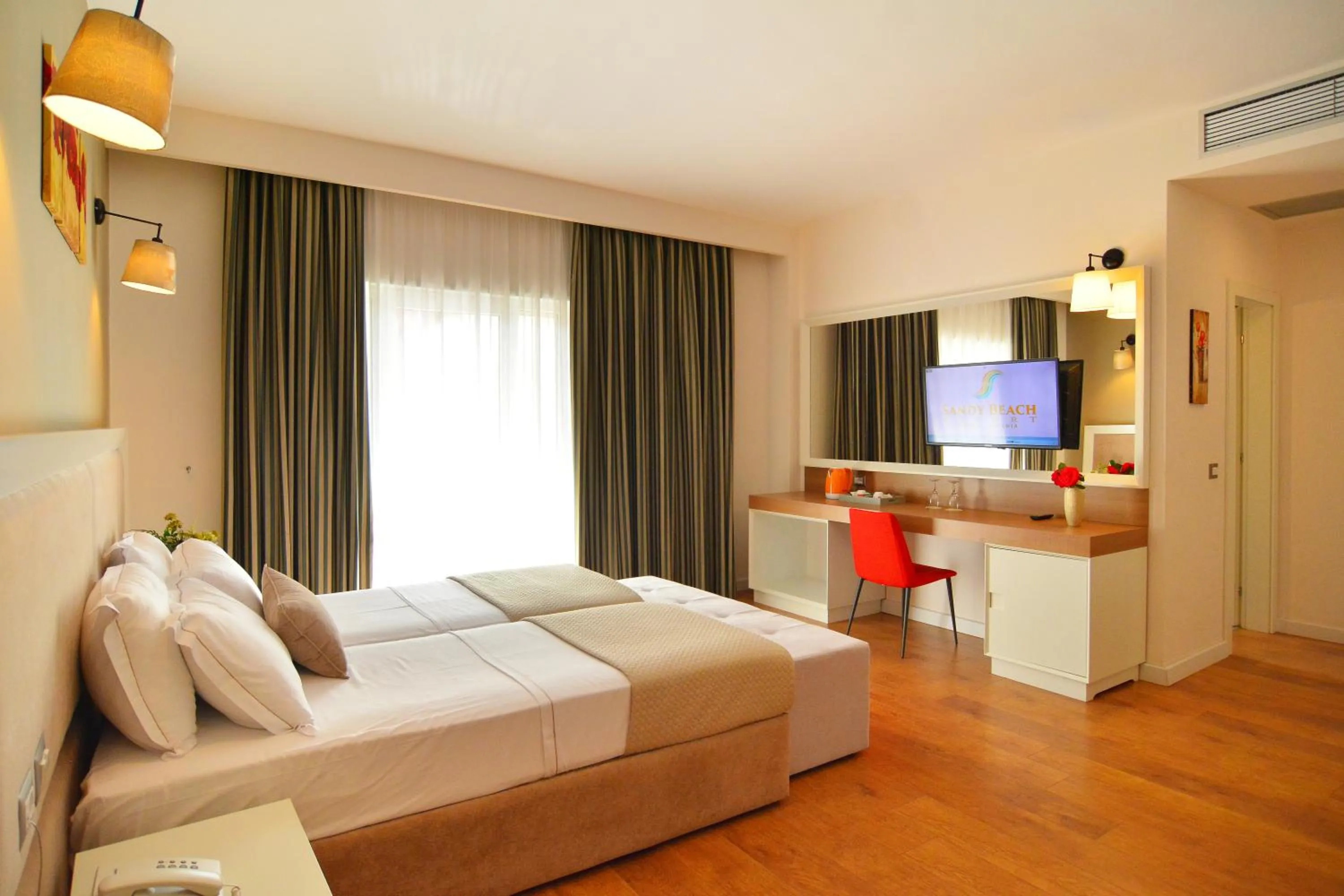 Bed in Sandy Beach Resort