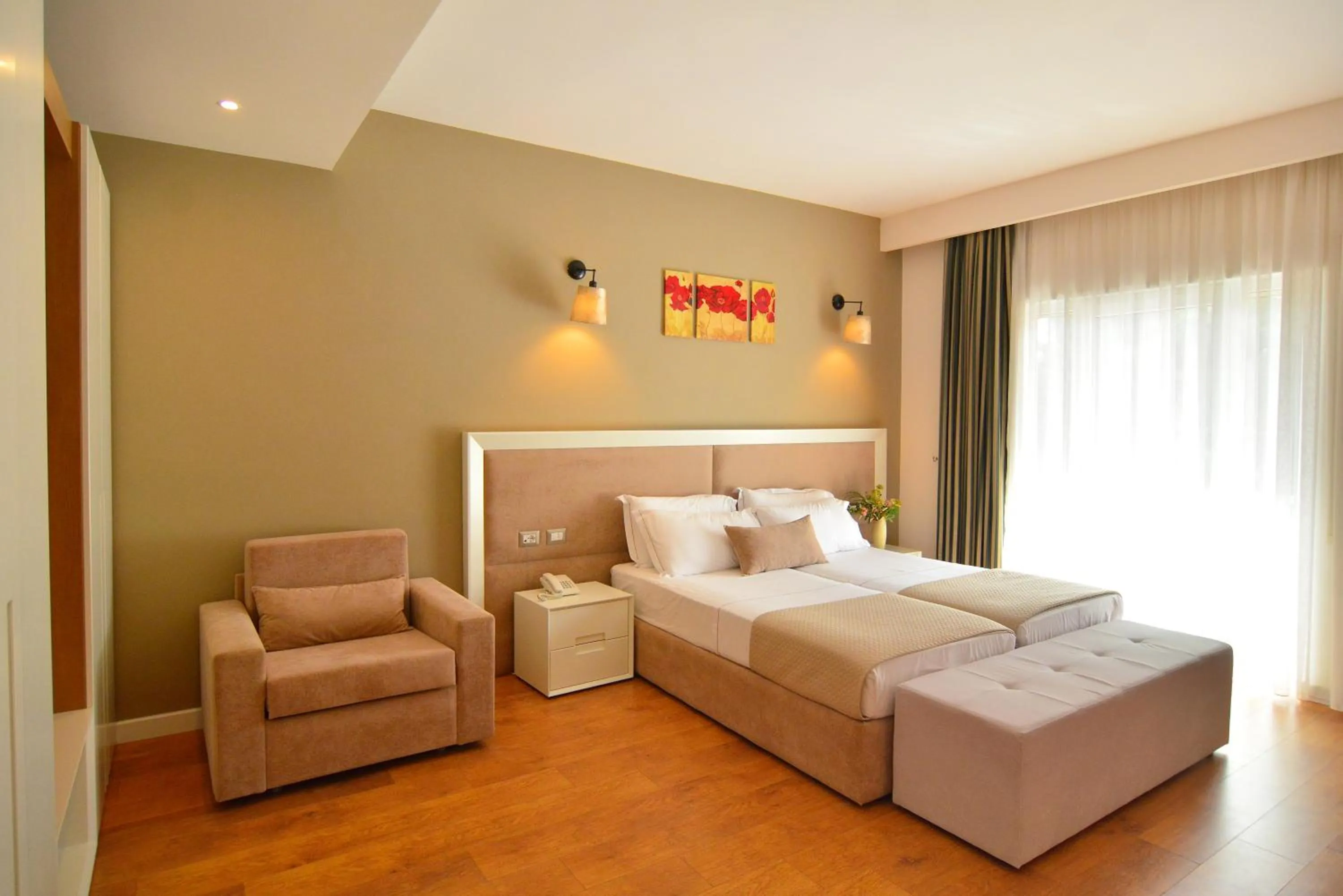 Bed in Sandy Beach Resort