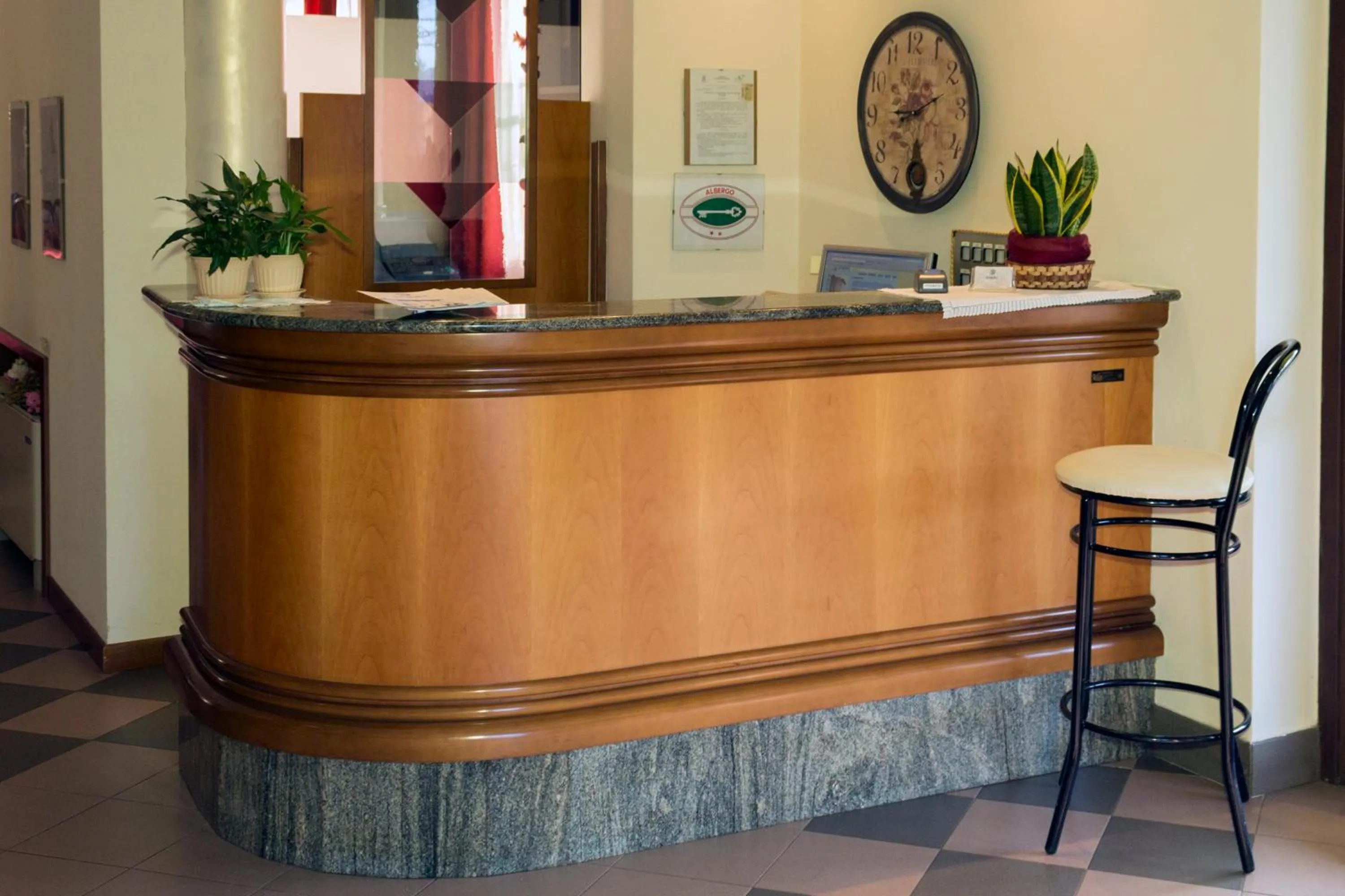 Lobby or reception in Hotel Europa