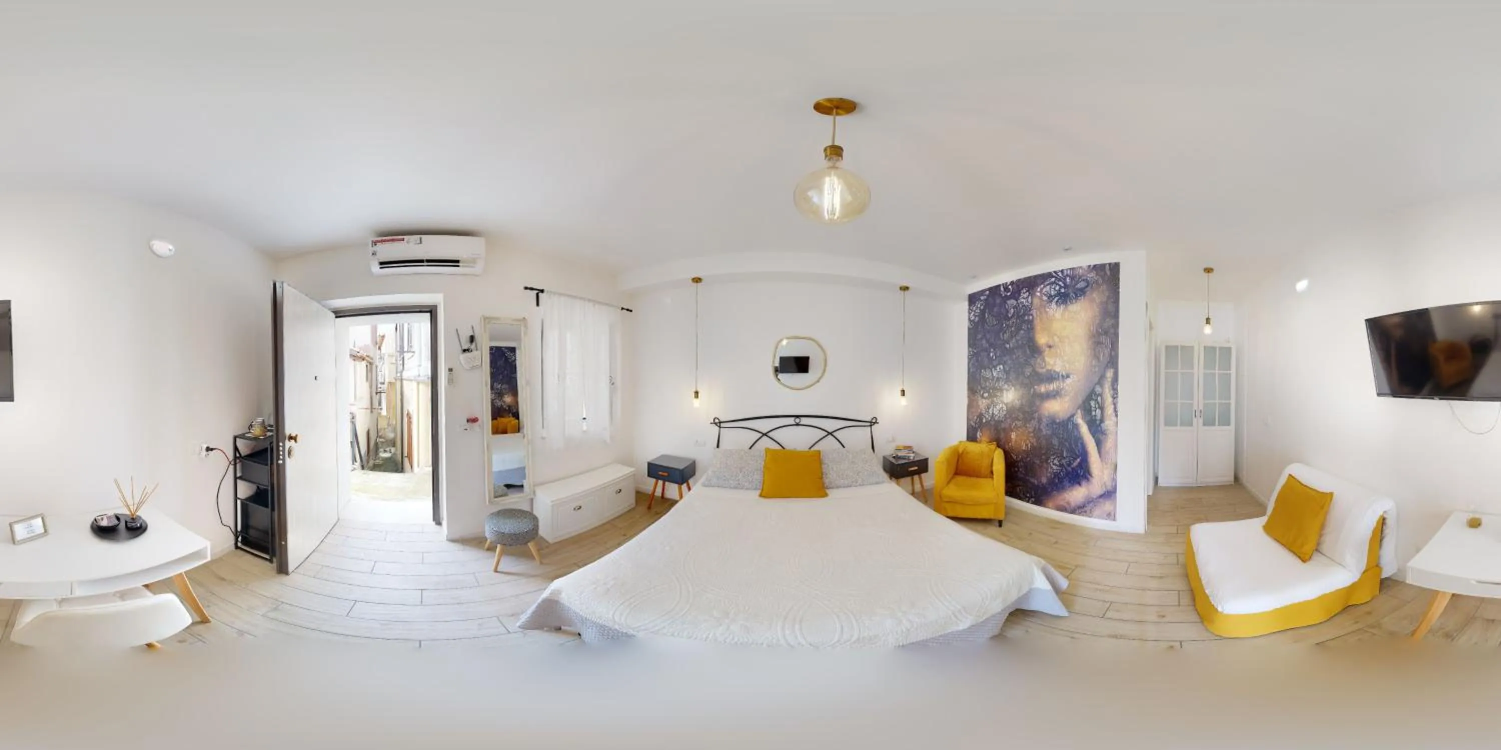 Bed in Il Casalino Apartment