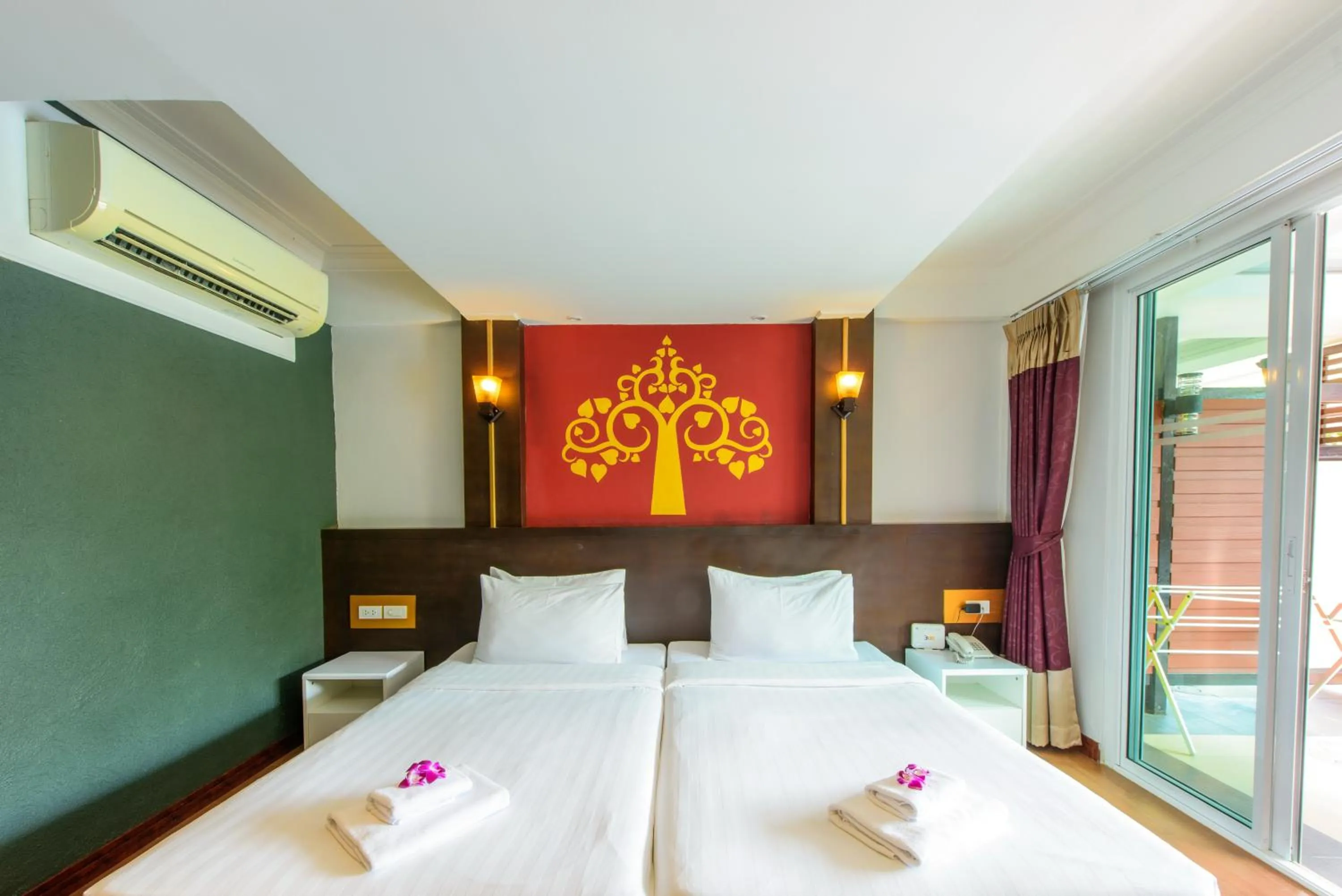 Bedroom, Bed in Baan Grood Arcadia Resort & Spa