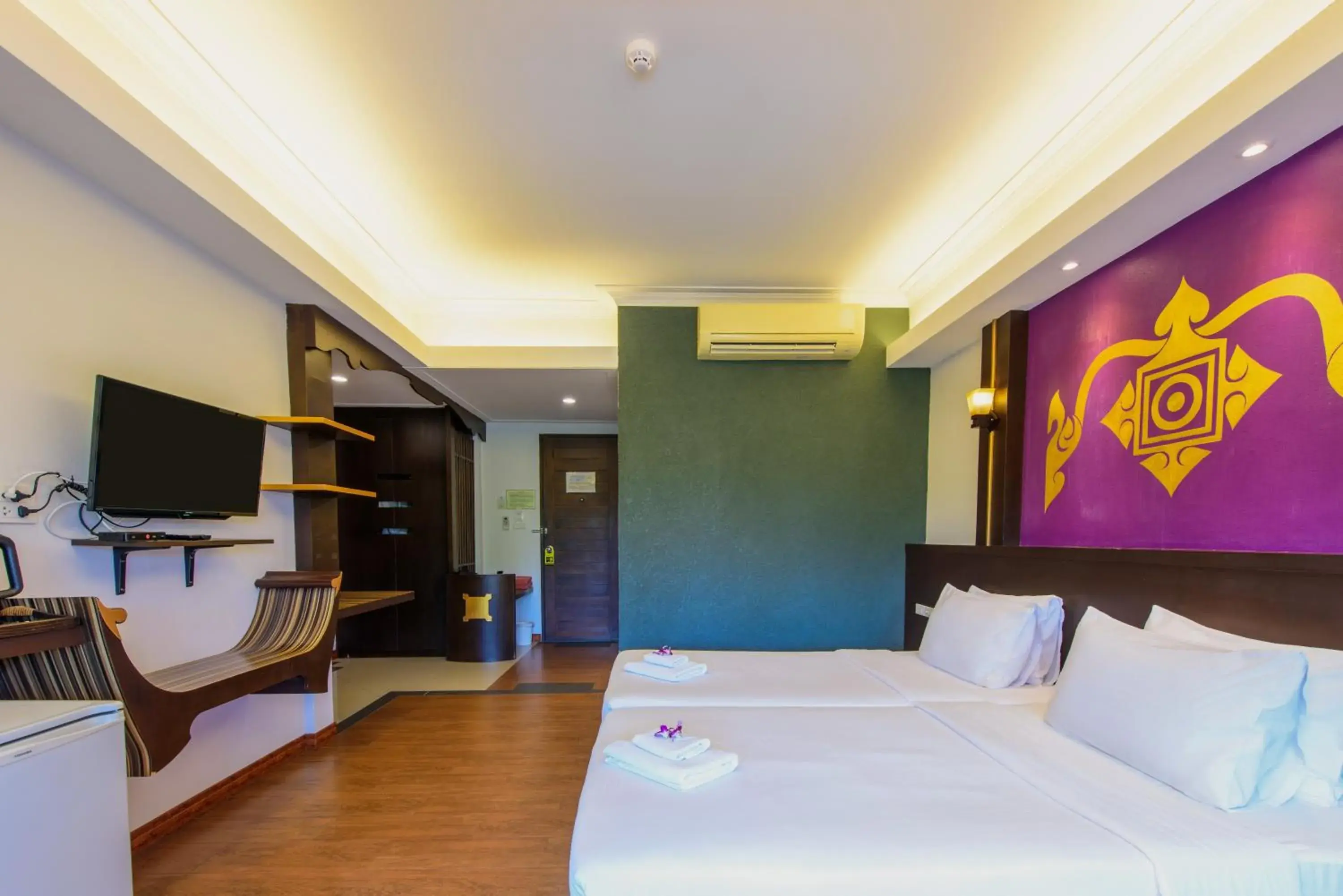 Bedroom, Bed in Baan Grood Arcadia Resort & Spa Bedroom, Bed in Baan Grood Arcadia Resort & Spa