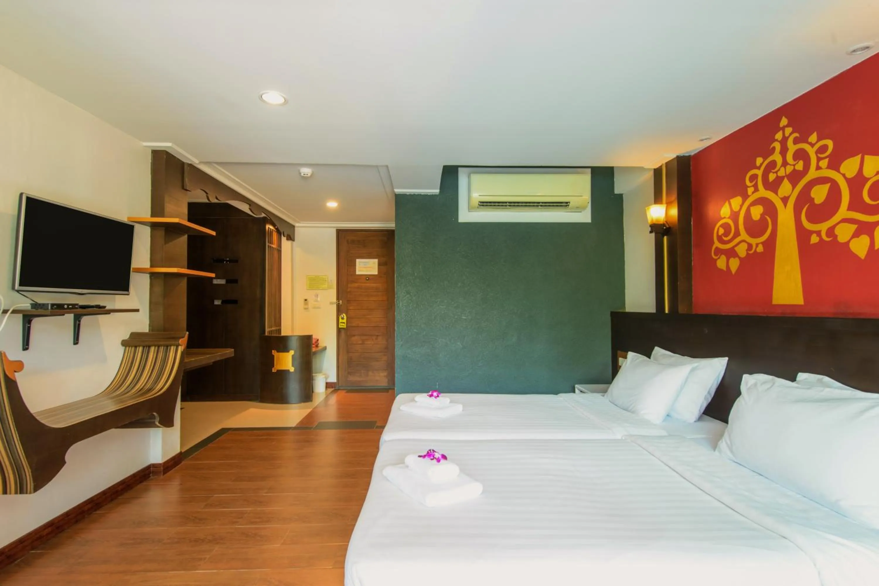 Bedroom, Bed in Baan Grood Arcadia Resort & Spa