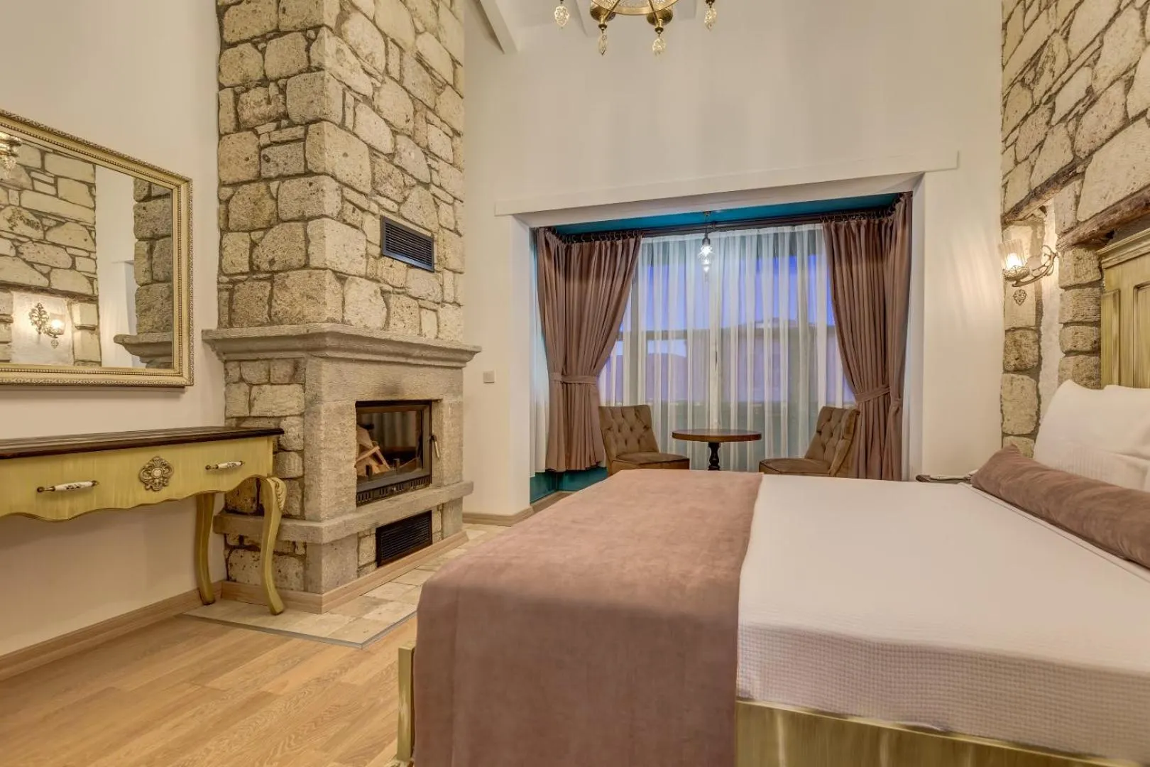 Bed in Bel Canto Alaçatı Hotel