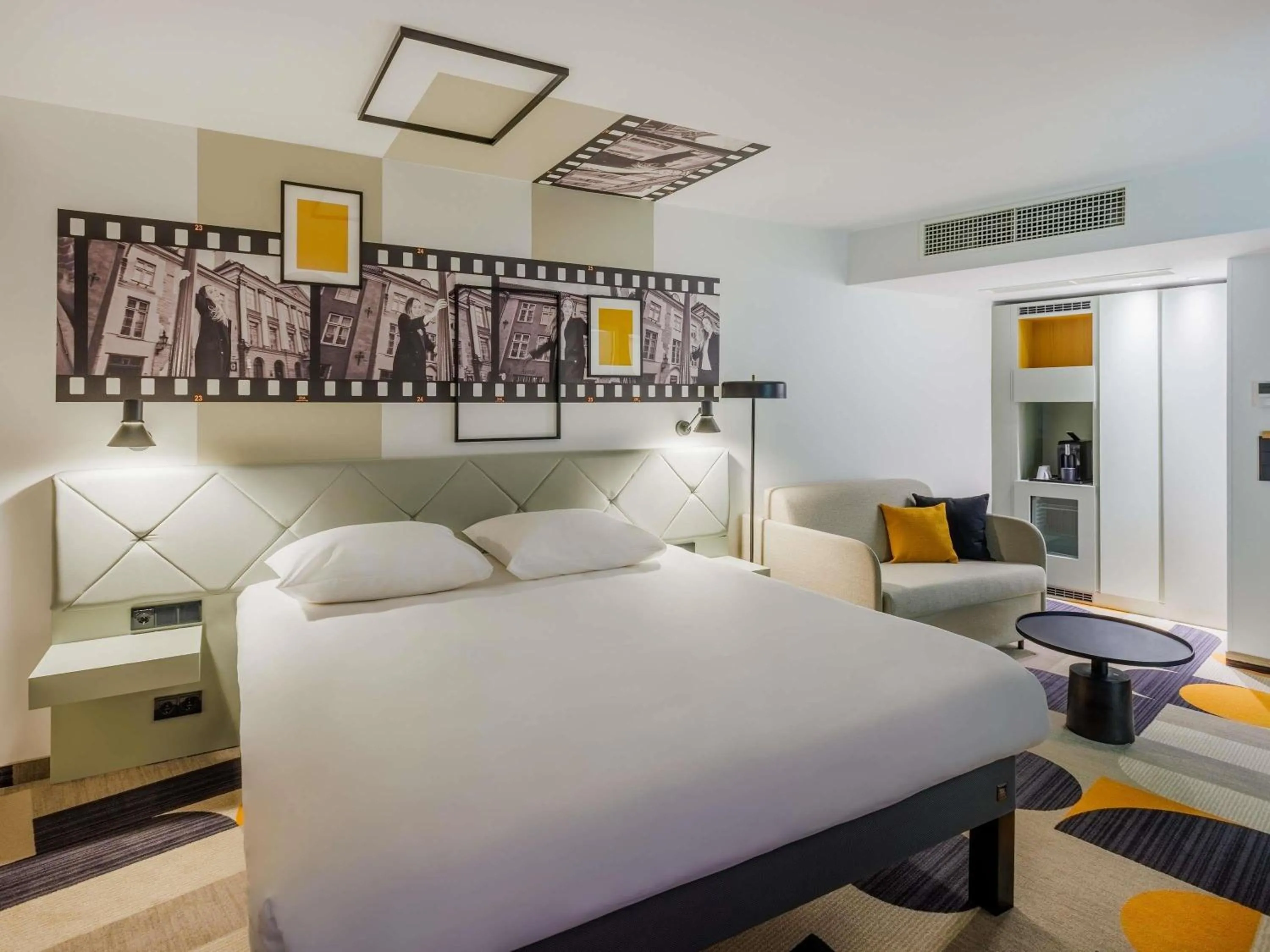 Bedroom, Bed in ibis Styles Tallinn