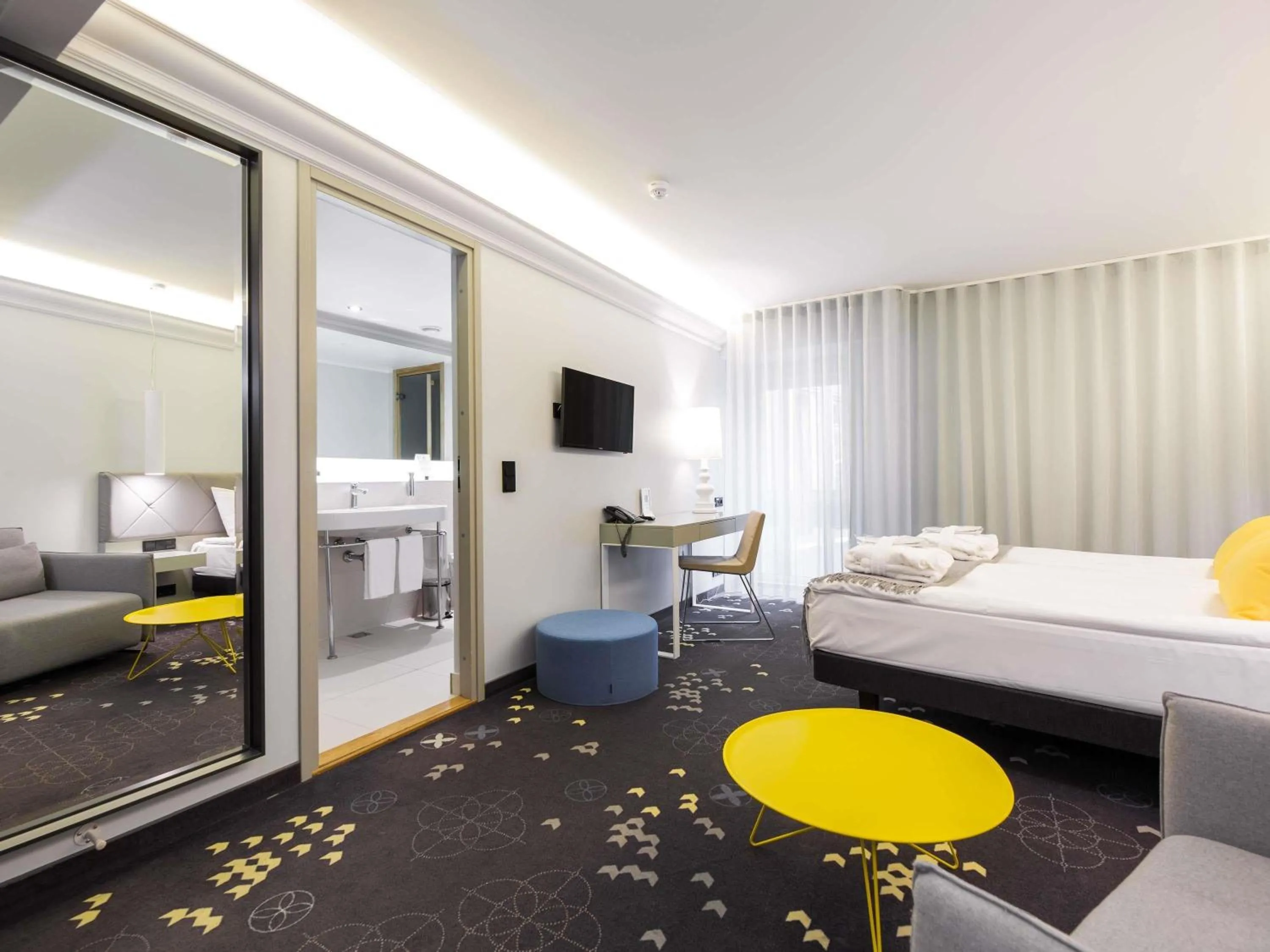 Bedroom, Bed in ibis Styles Tallinn