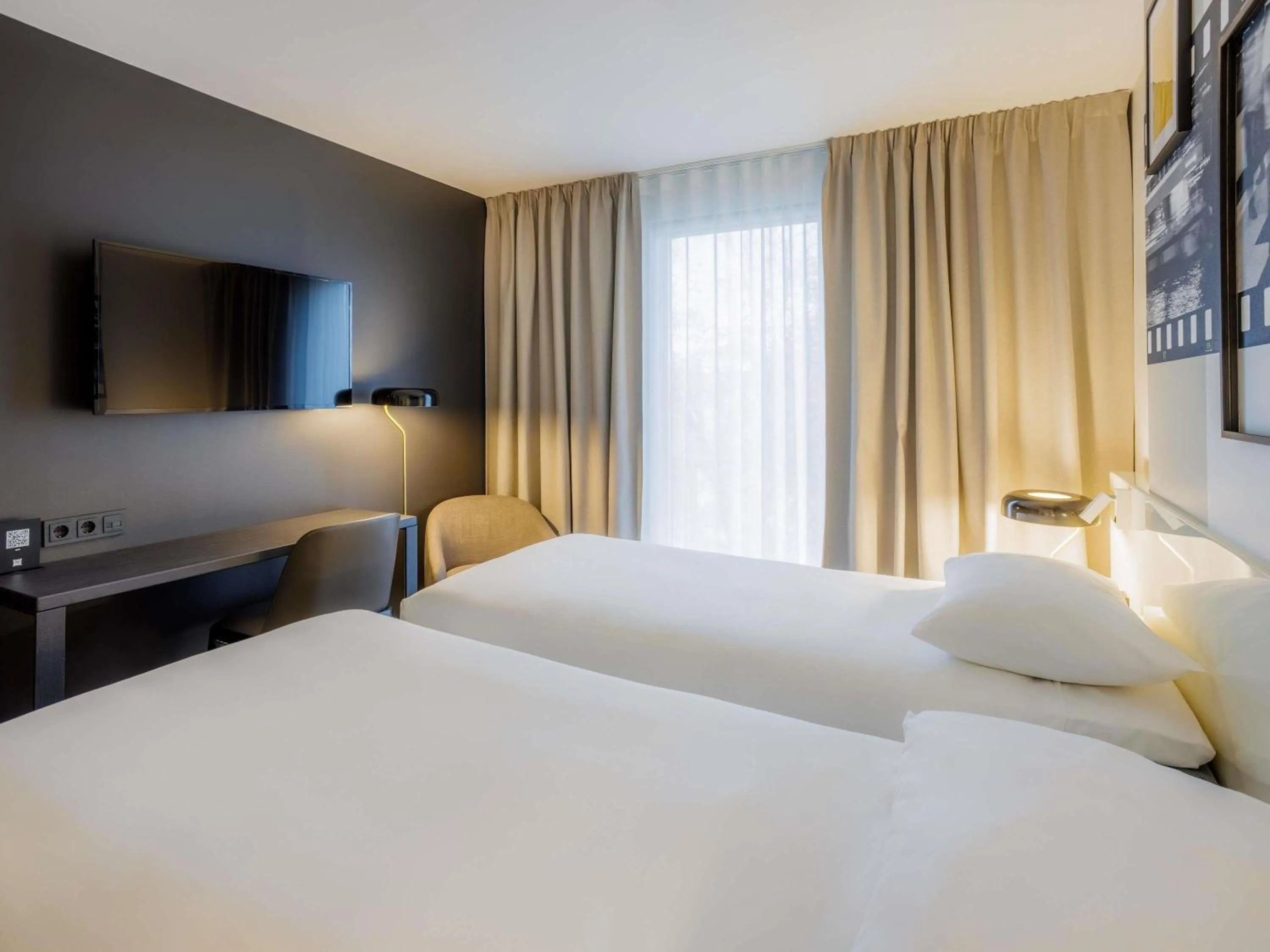 Bedroom, Bed in ibis Styles Tallinn