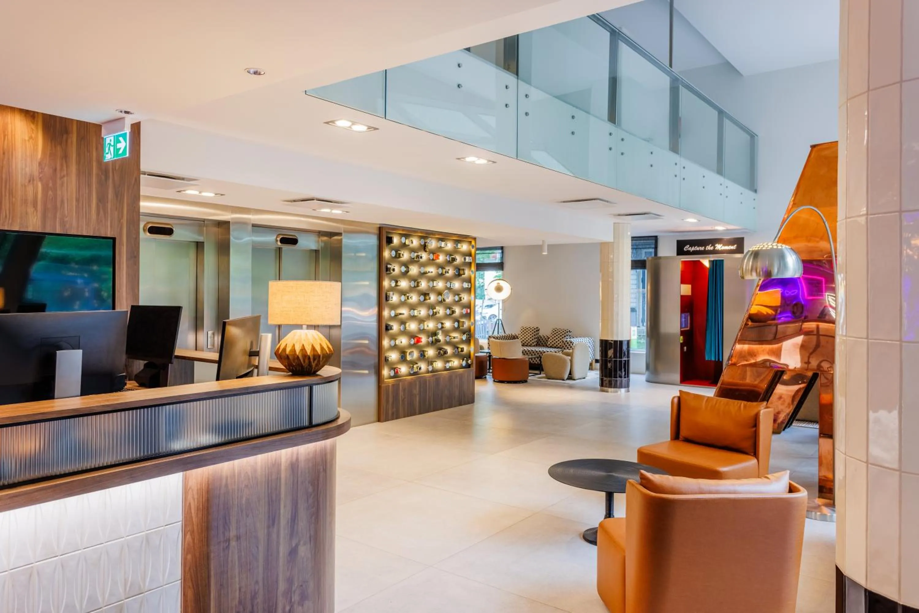 Lobby or reception in ibis Styles Tallinn