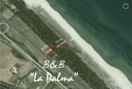 Bird's eye view in B&B La Palma