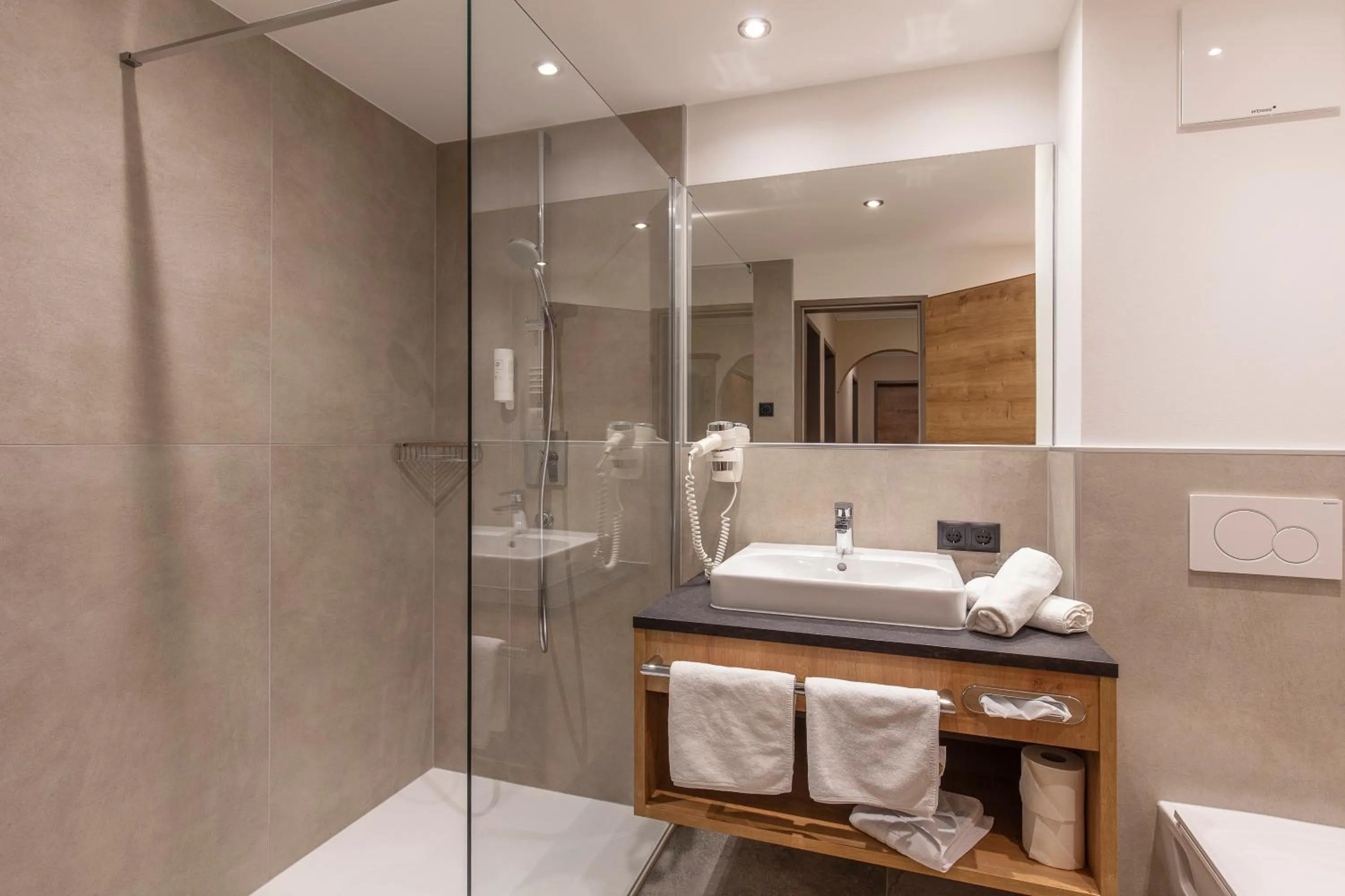 Bathroom in Panorama Appartements