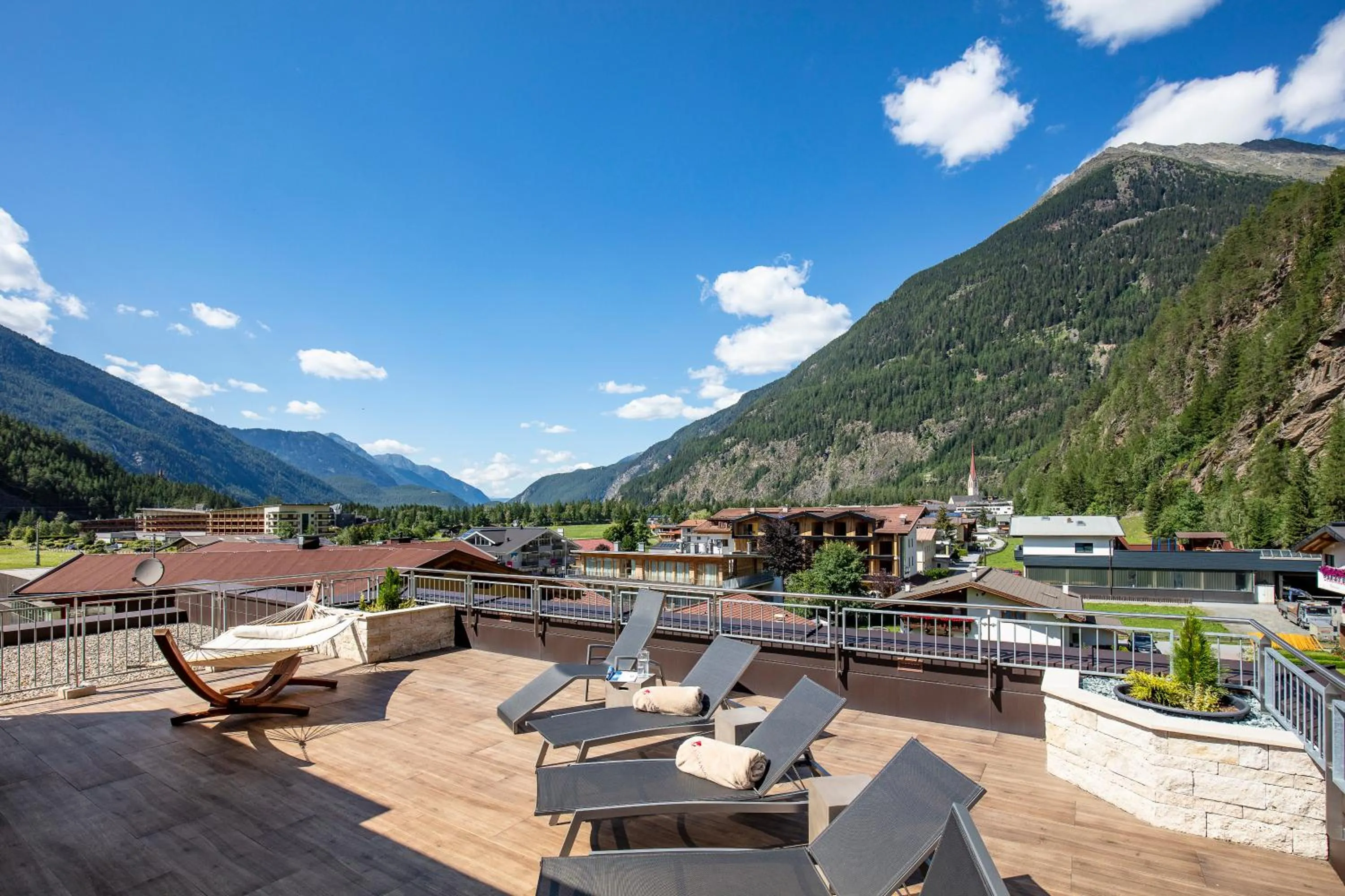 Balcony/Terrace in Panorama Appartements