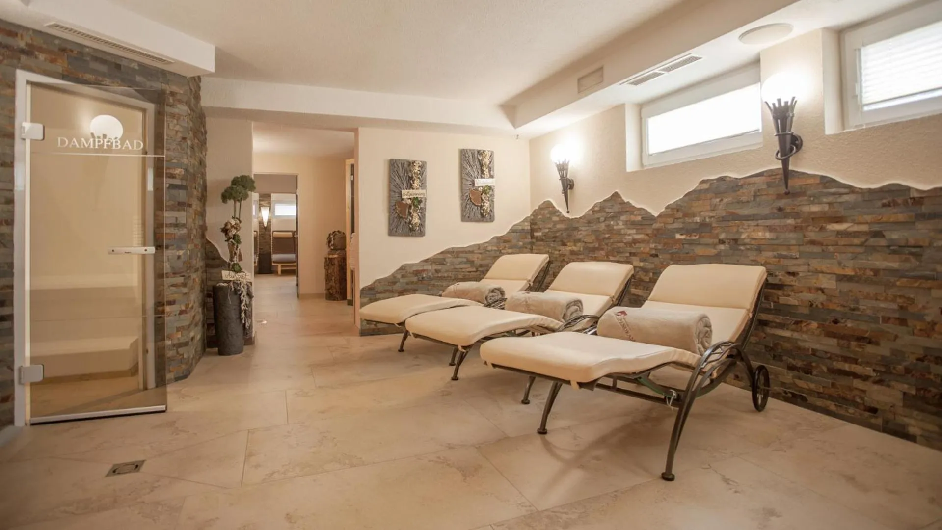 Sauna in Panorama Appartements