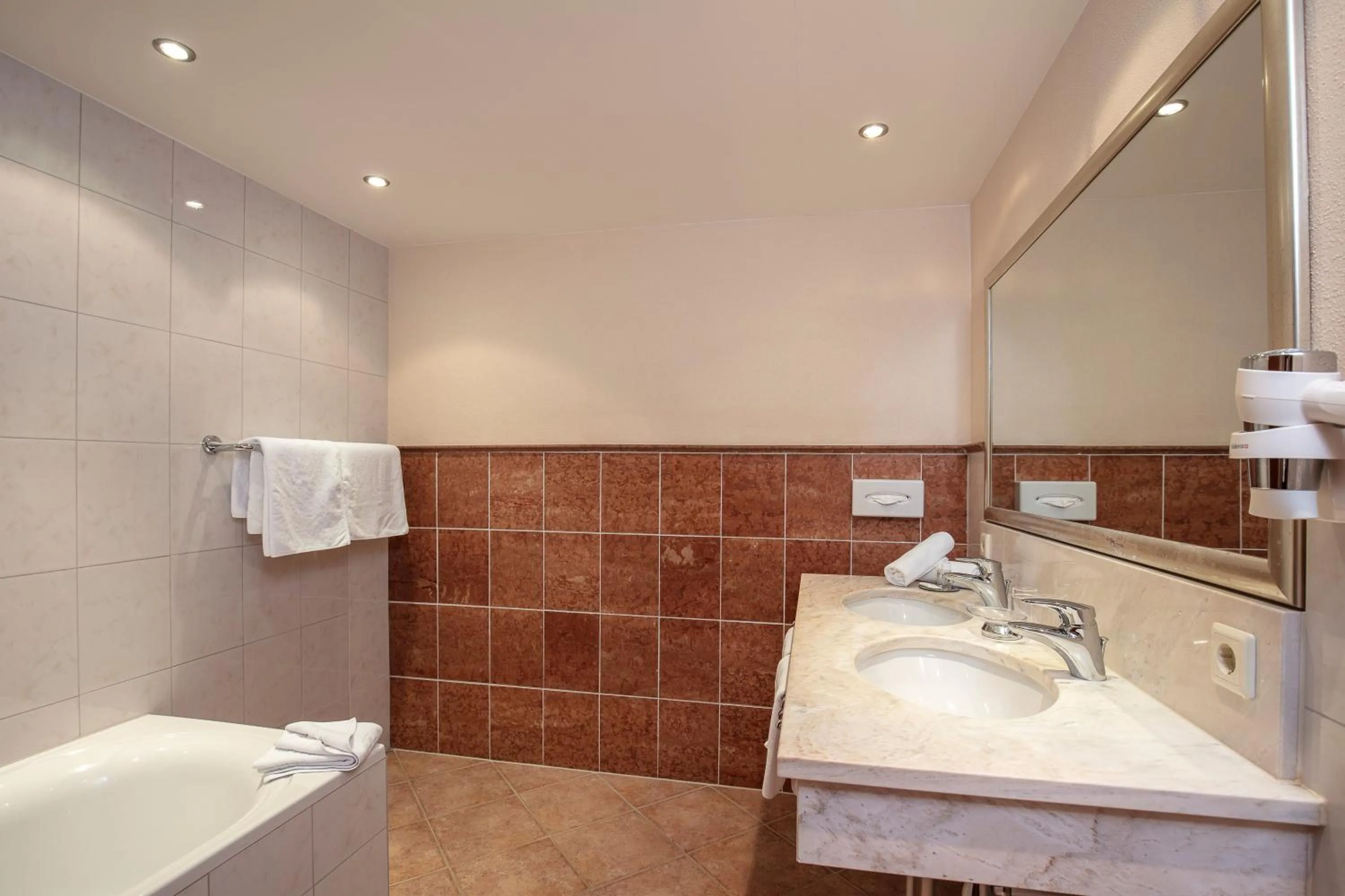 Bathroom in Panorama Appartements