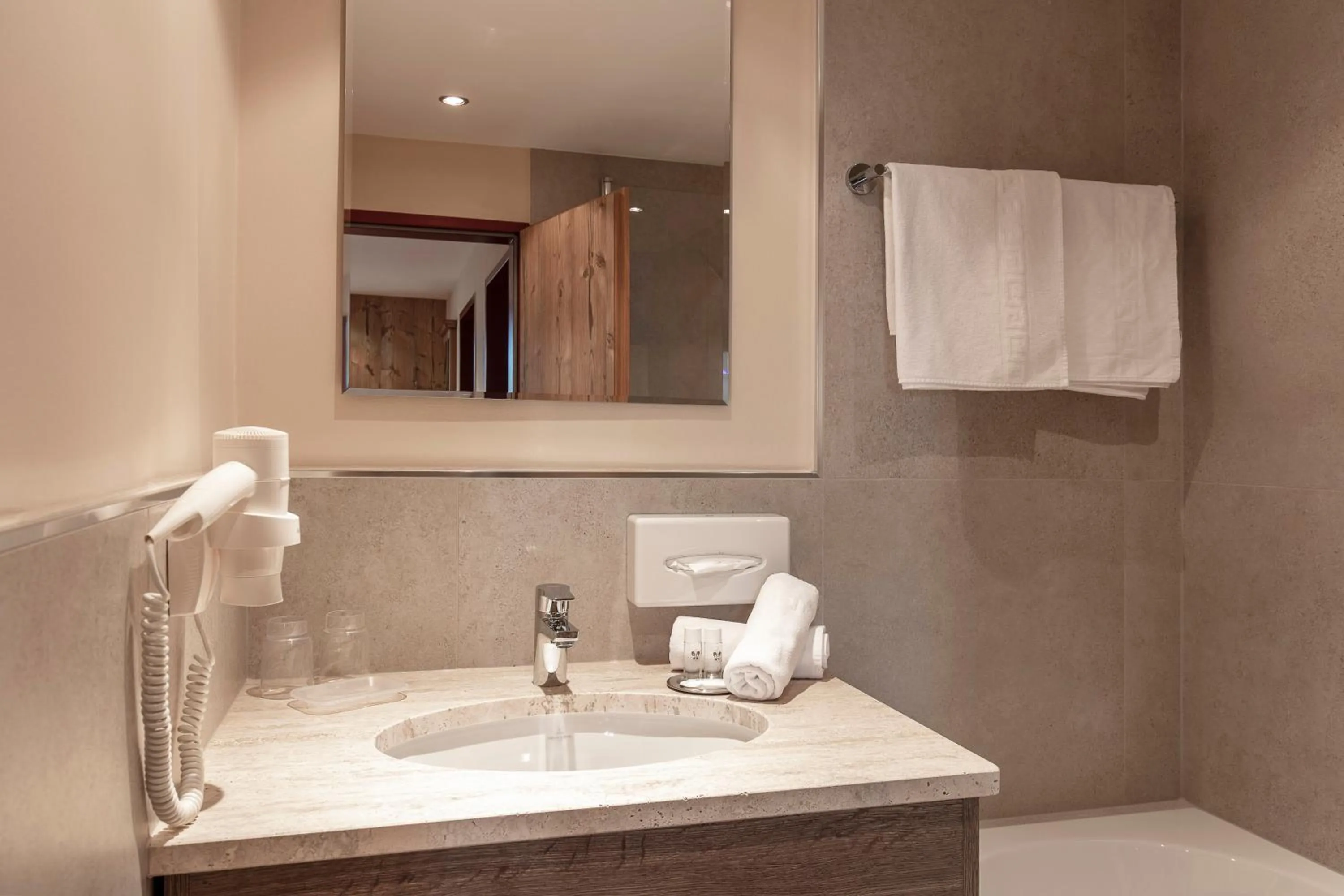 Bathroom in Panorama Appartements