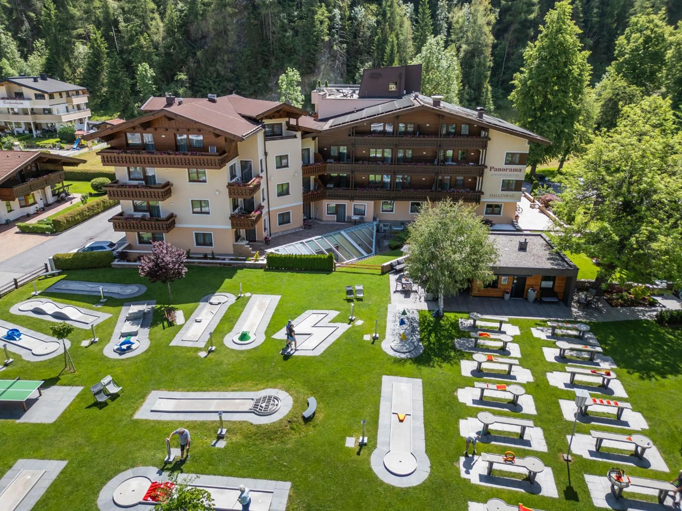 Property building in Panorama Appartements