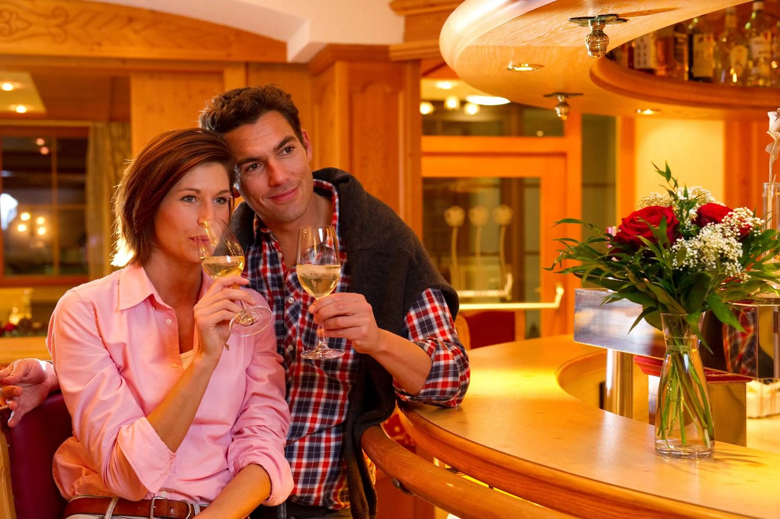 Lounge or bar in Hotel Roslehen