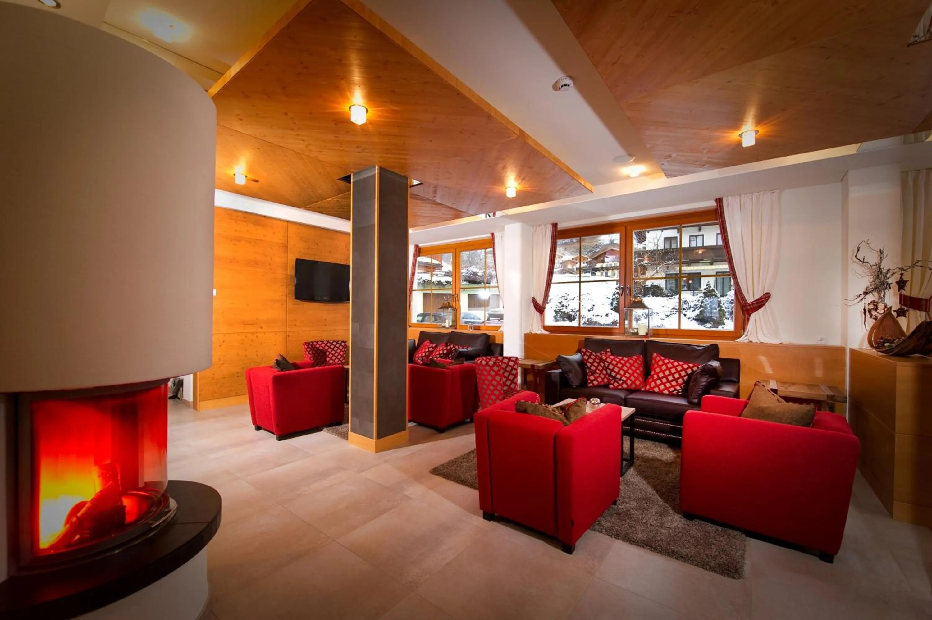 Lobby or reception in Hotel Roslehen