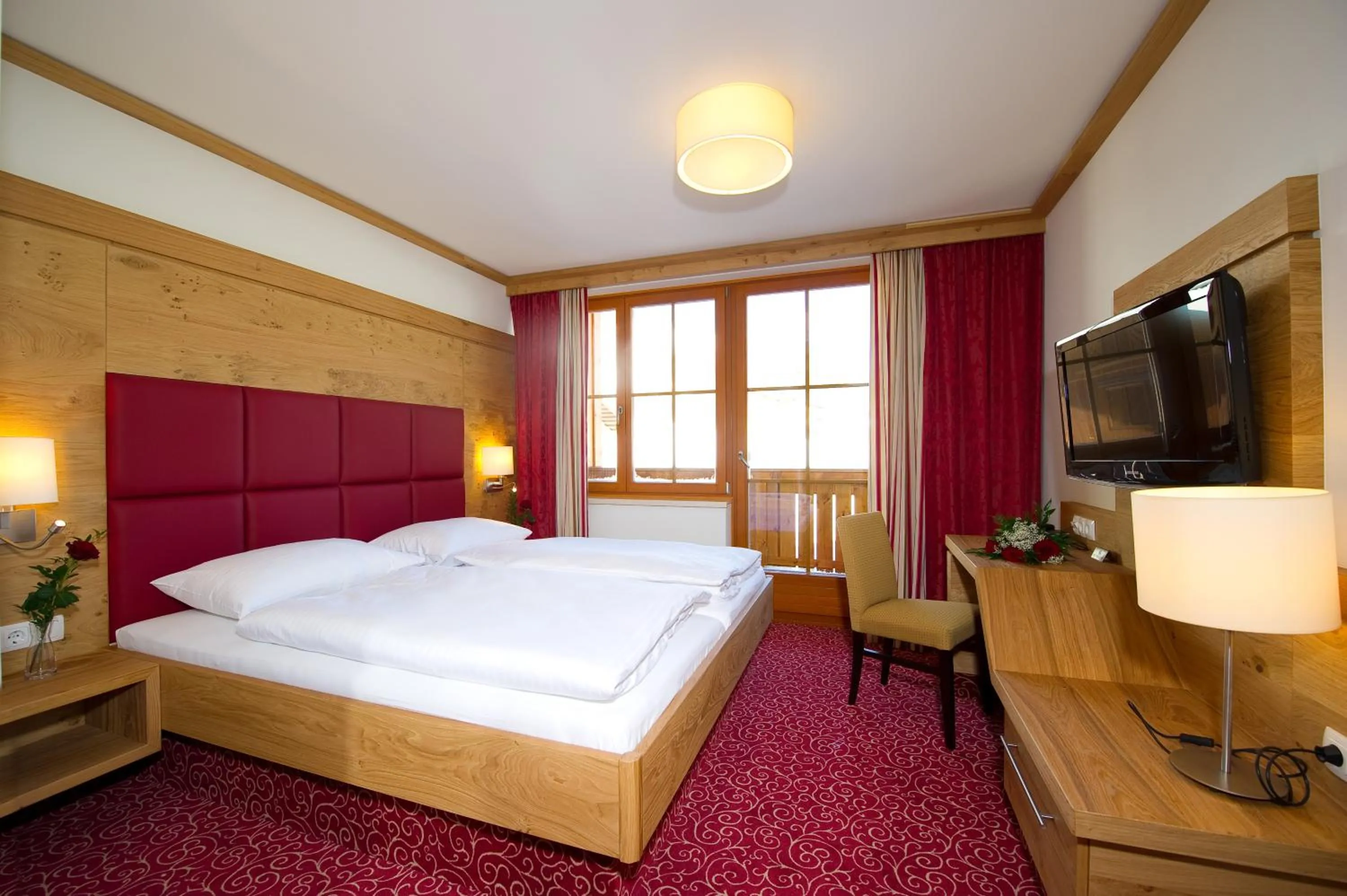 Bedroom, Bed in Hotel Roslehen