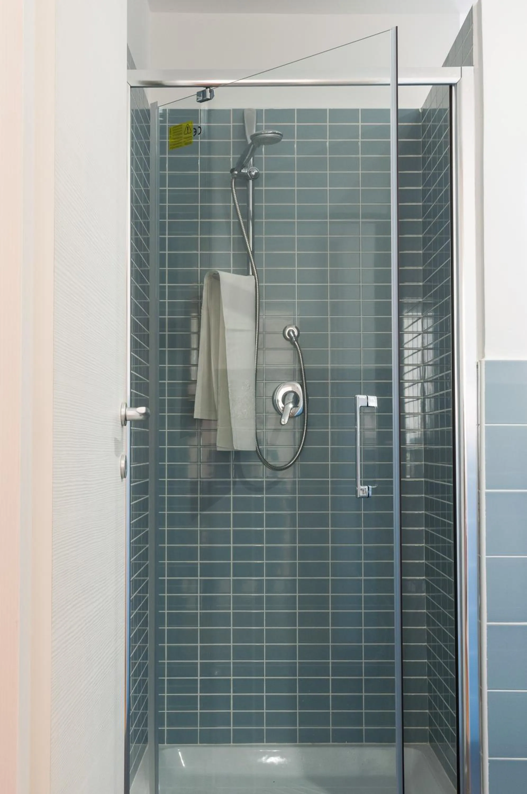 Shower in Quiet Home Terracina Apartments