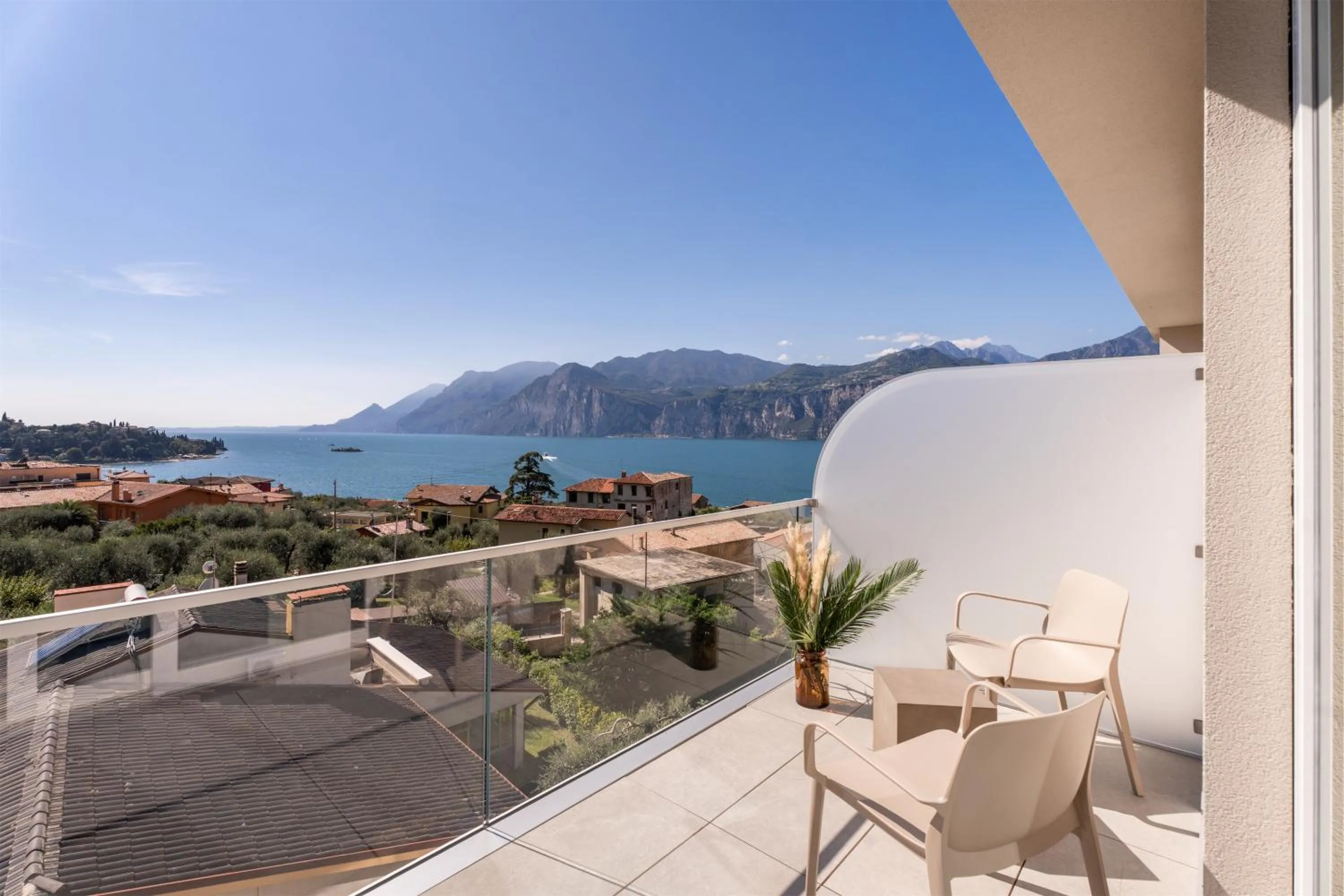 Lake view in Hotel Diana