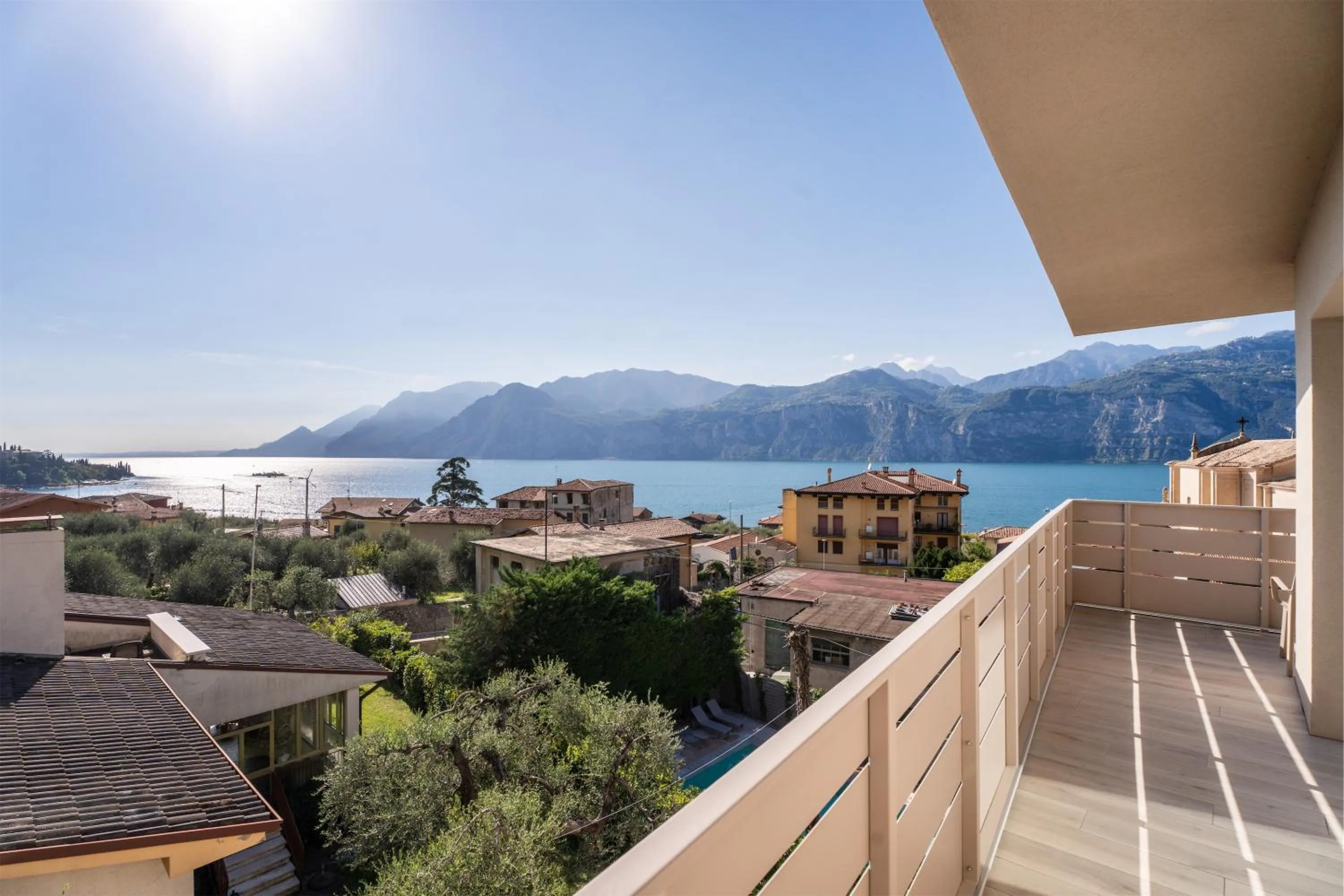 Lake view in Hotel Diana