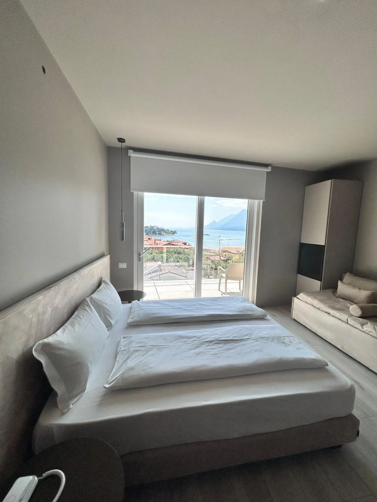 Bed in Hotel Diana