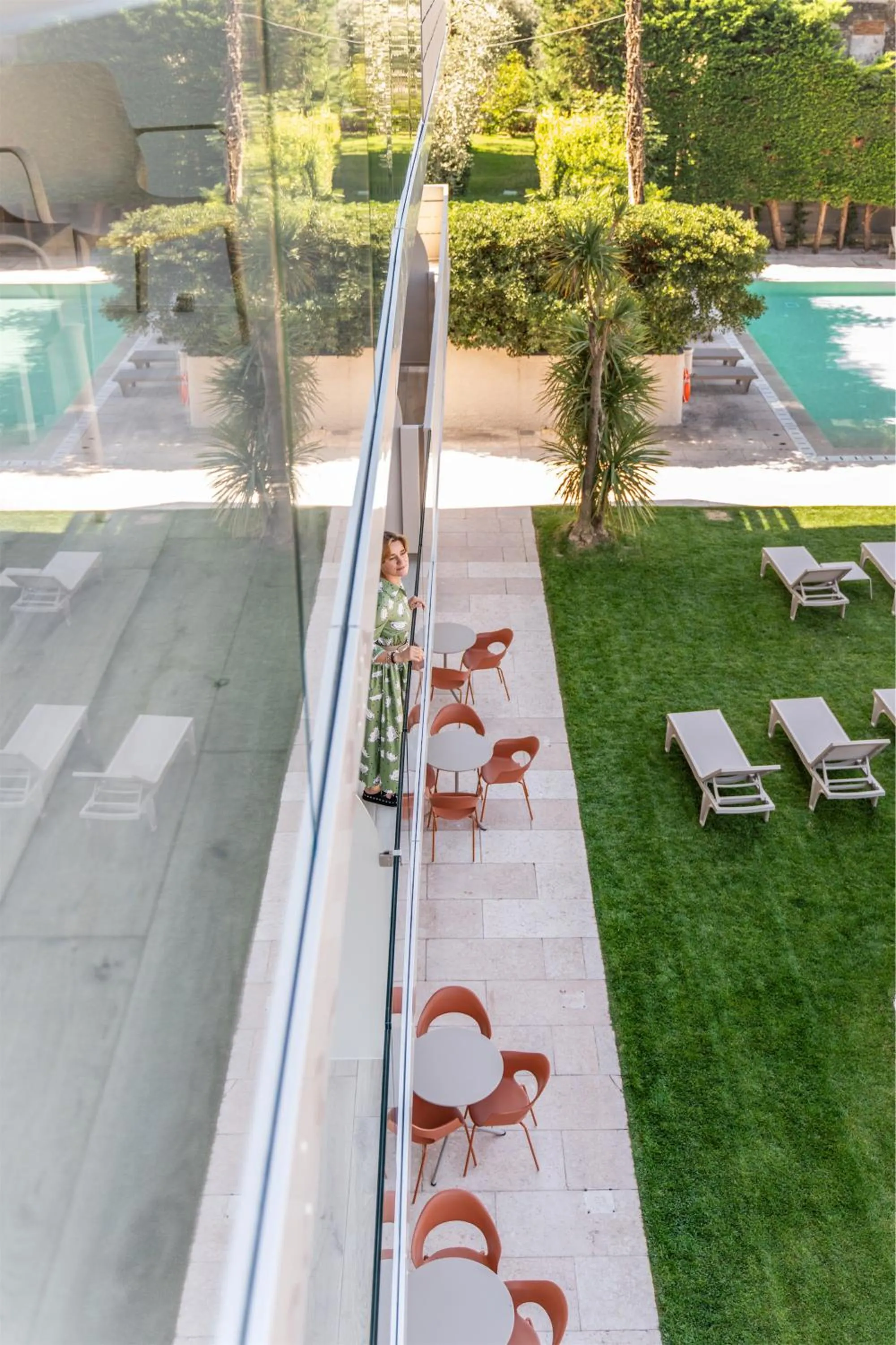 Property building in Hotel Diana