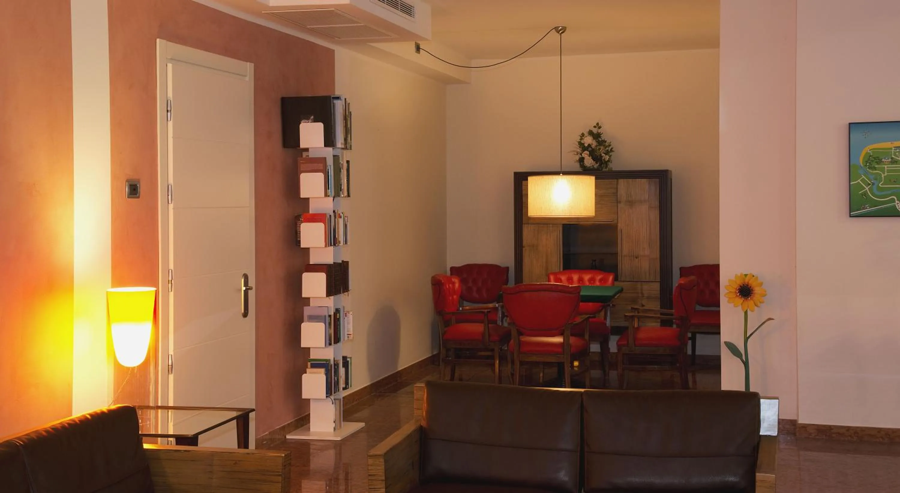 Communal lounge/ TV room in Hotel San Marco