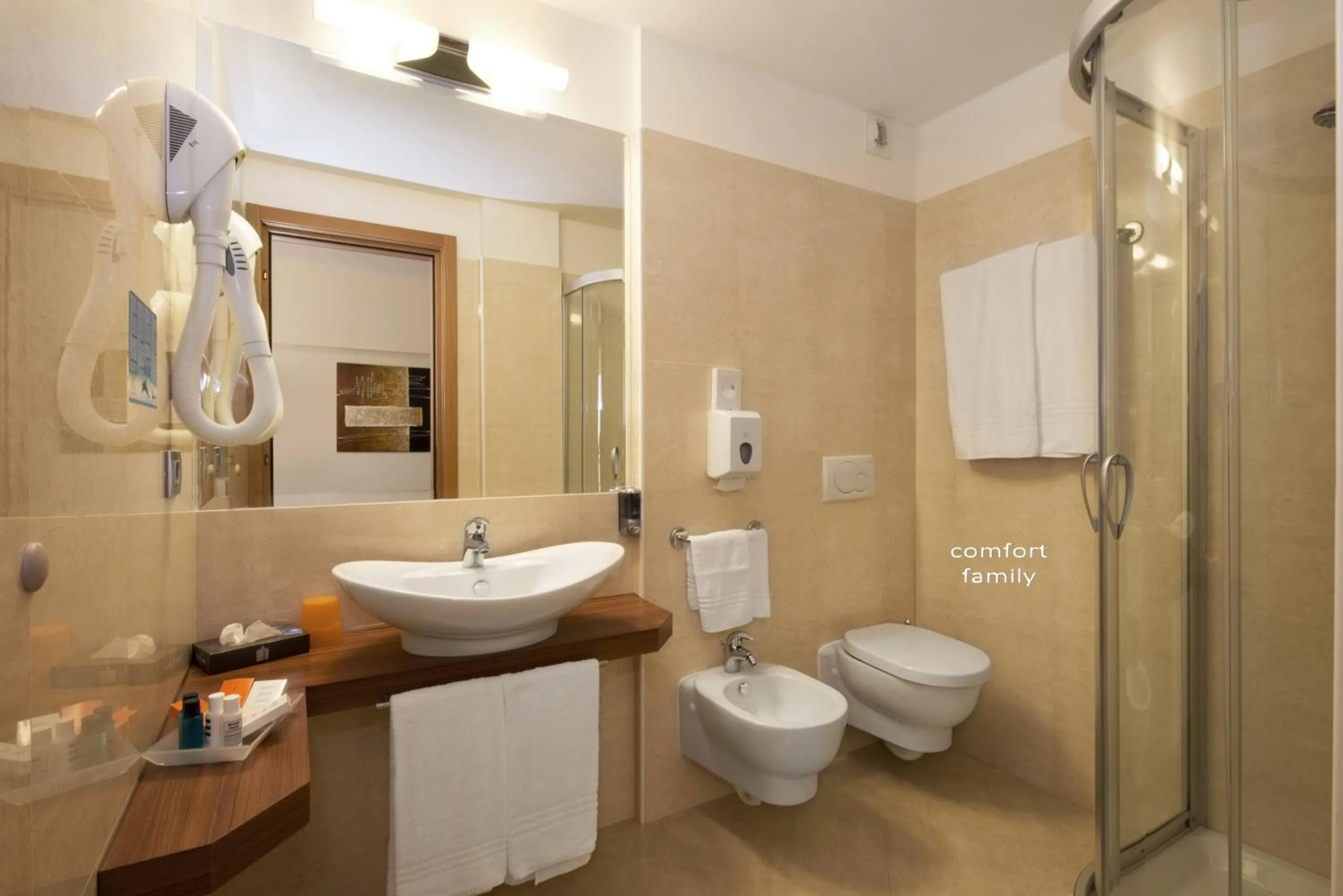 Shower in Hotel San Marco