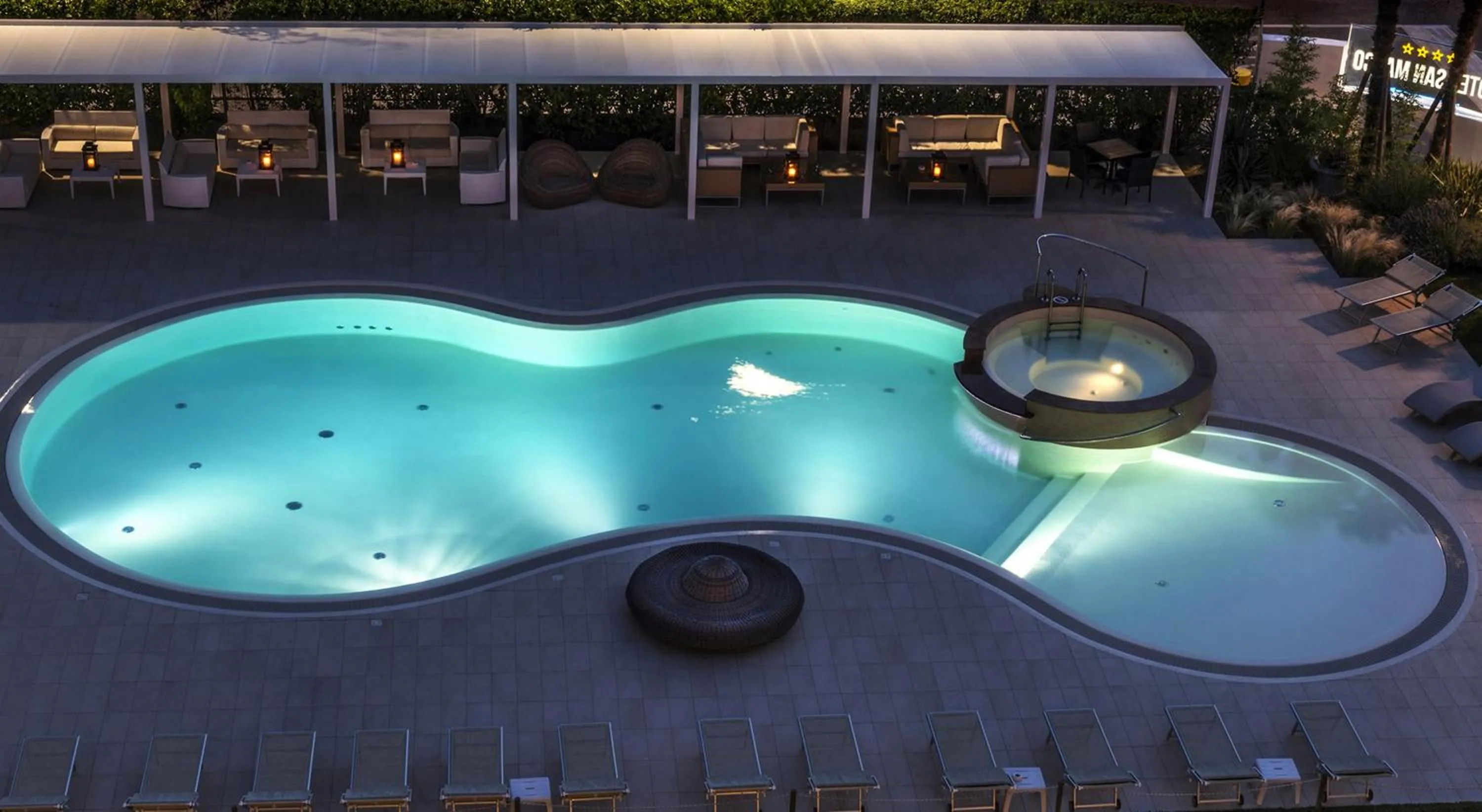 Balcony/Terrace in Hotel San Marco
