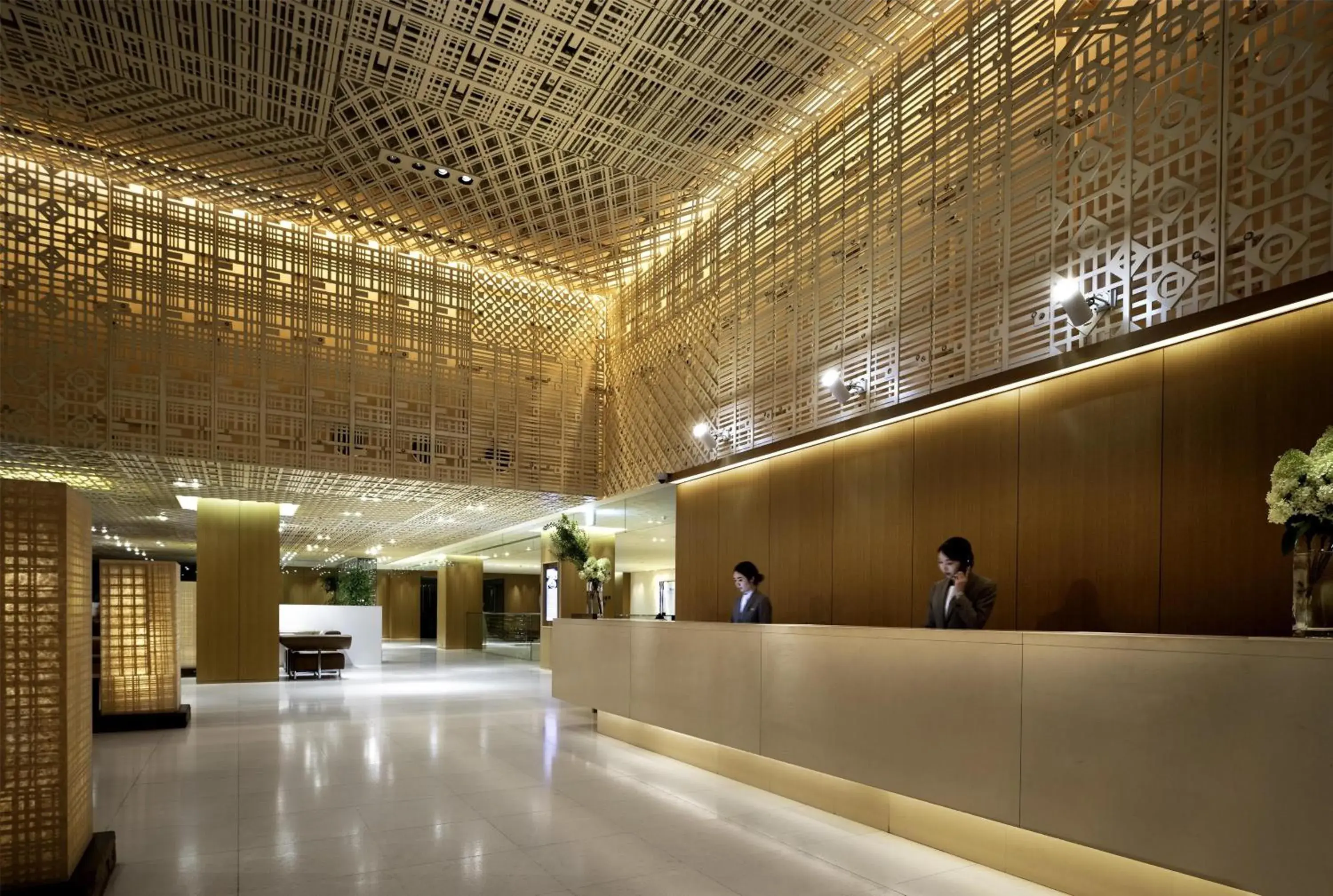Lobby or reception in Hyatt Regency Kyoto Lobby or reception in Hyatt Regency Kyoto