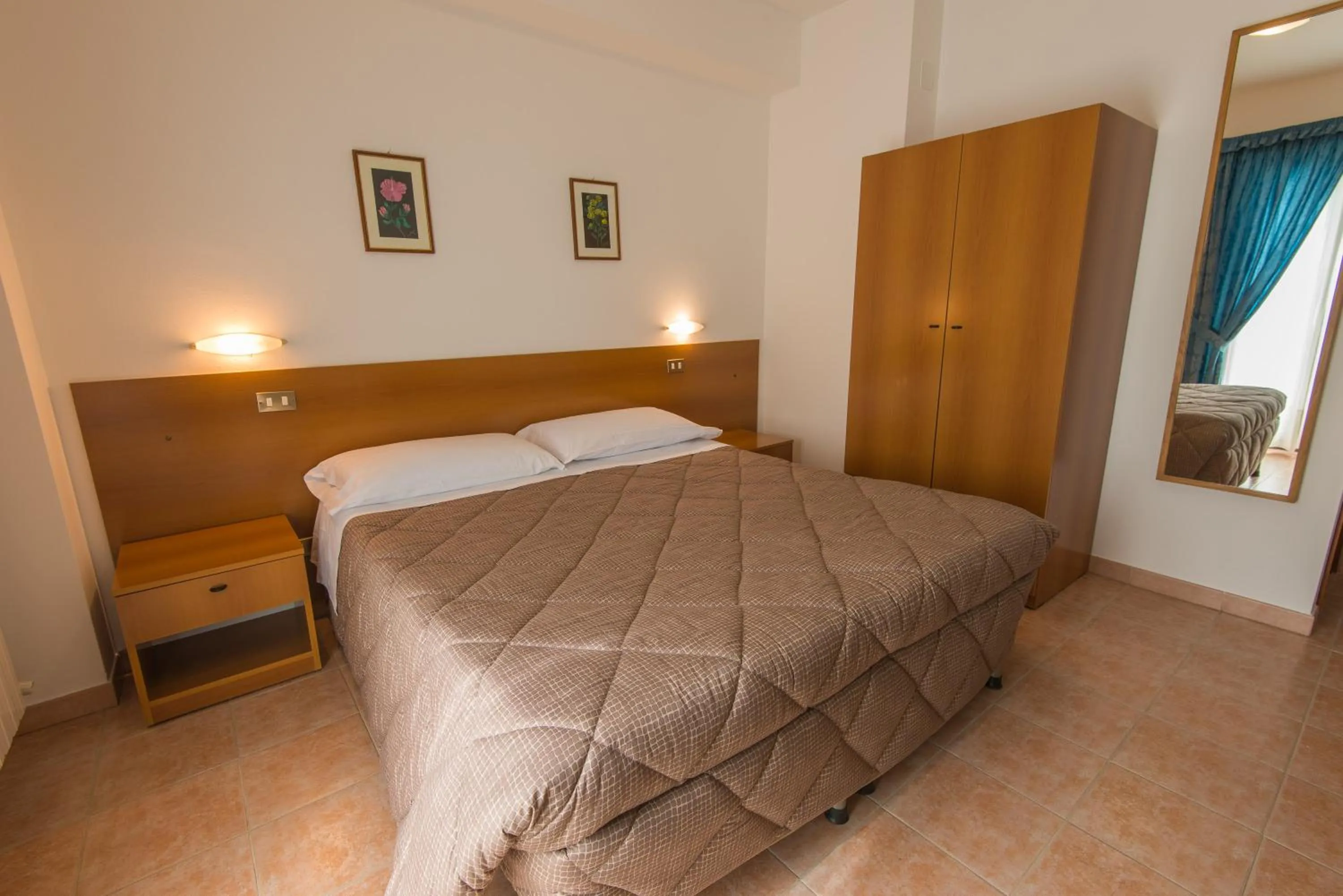 Bed in Albergo Della Corte