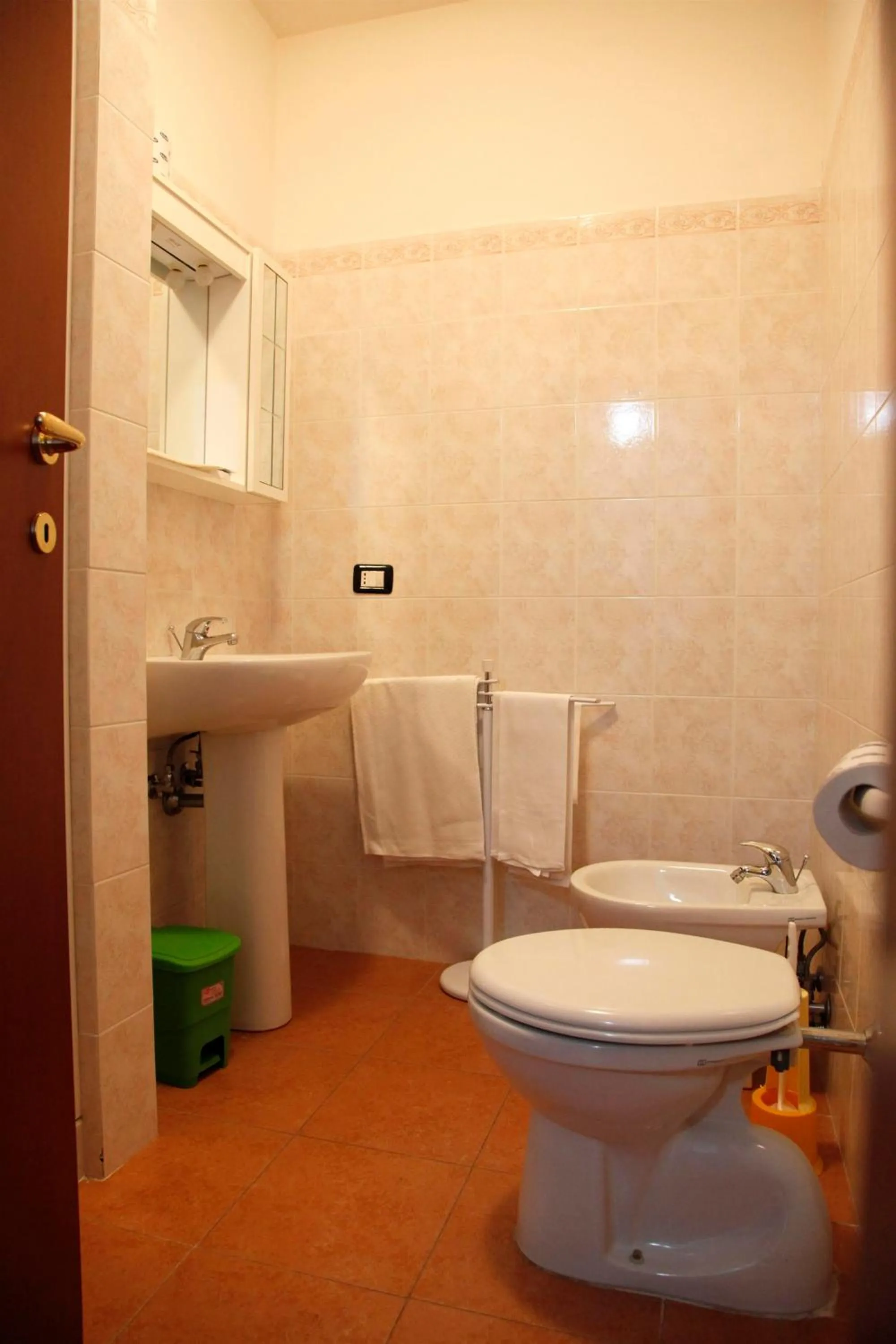 Bathroom in Albergo Della Corte