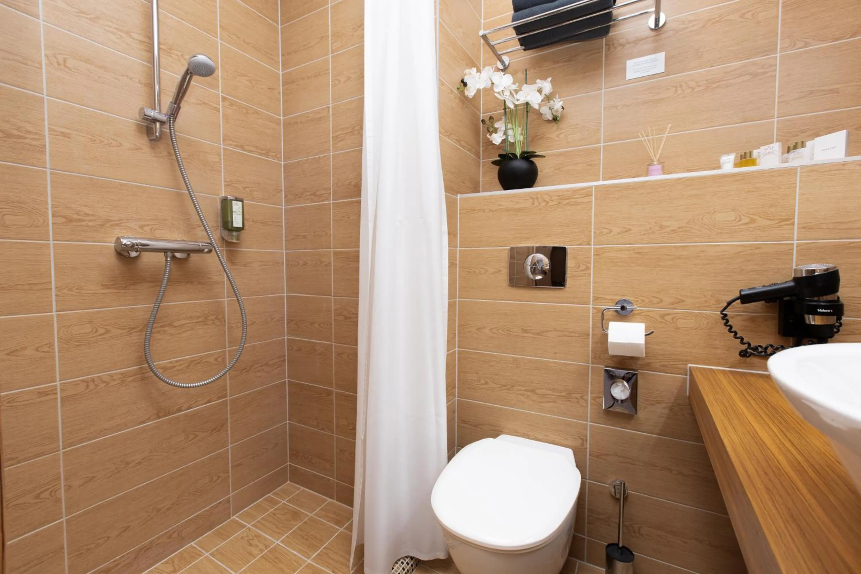 Shower in Bern Boutique by Rikas Hotels