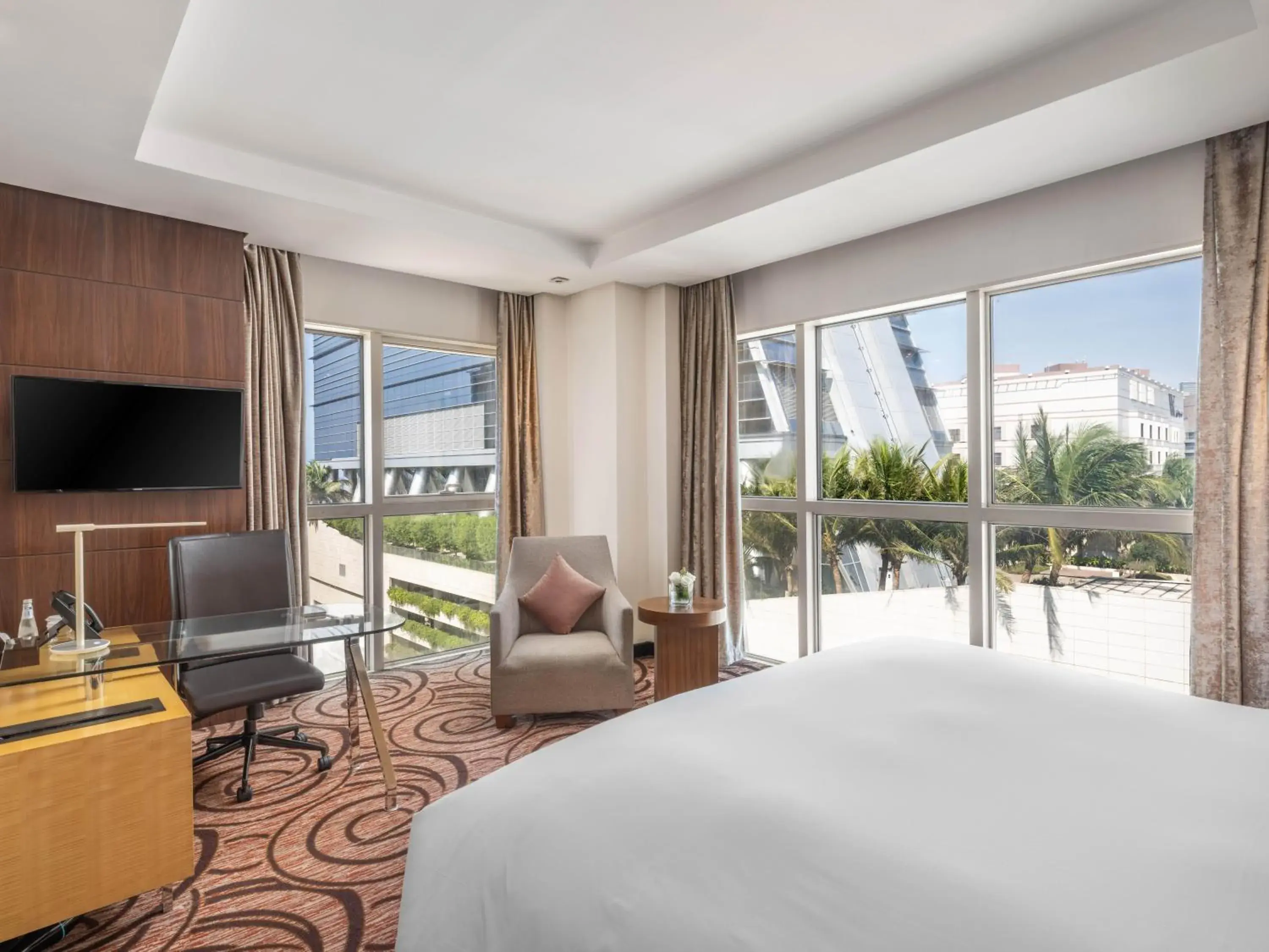 View (from property/room), Bed in The Venue Jeddah Corniche View (from property/room), Bed in The Venue Jeddah Corniche