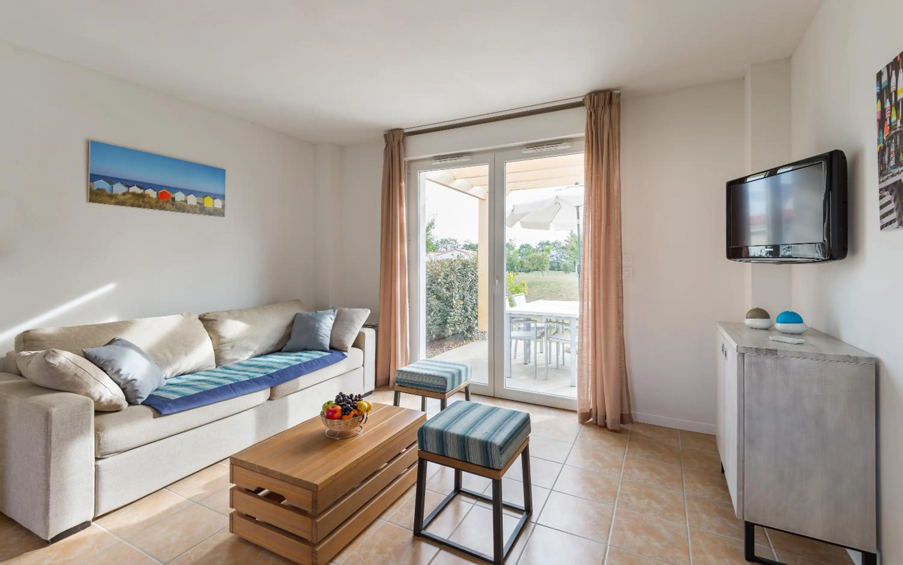 Living room in Lagrange Vacances Le Village de la Mer