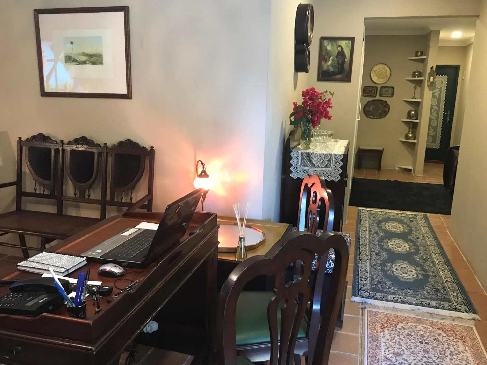 Lobby or reception in Suítes Bouganville