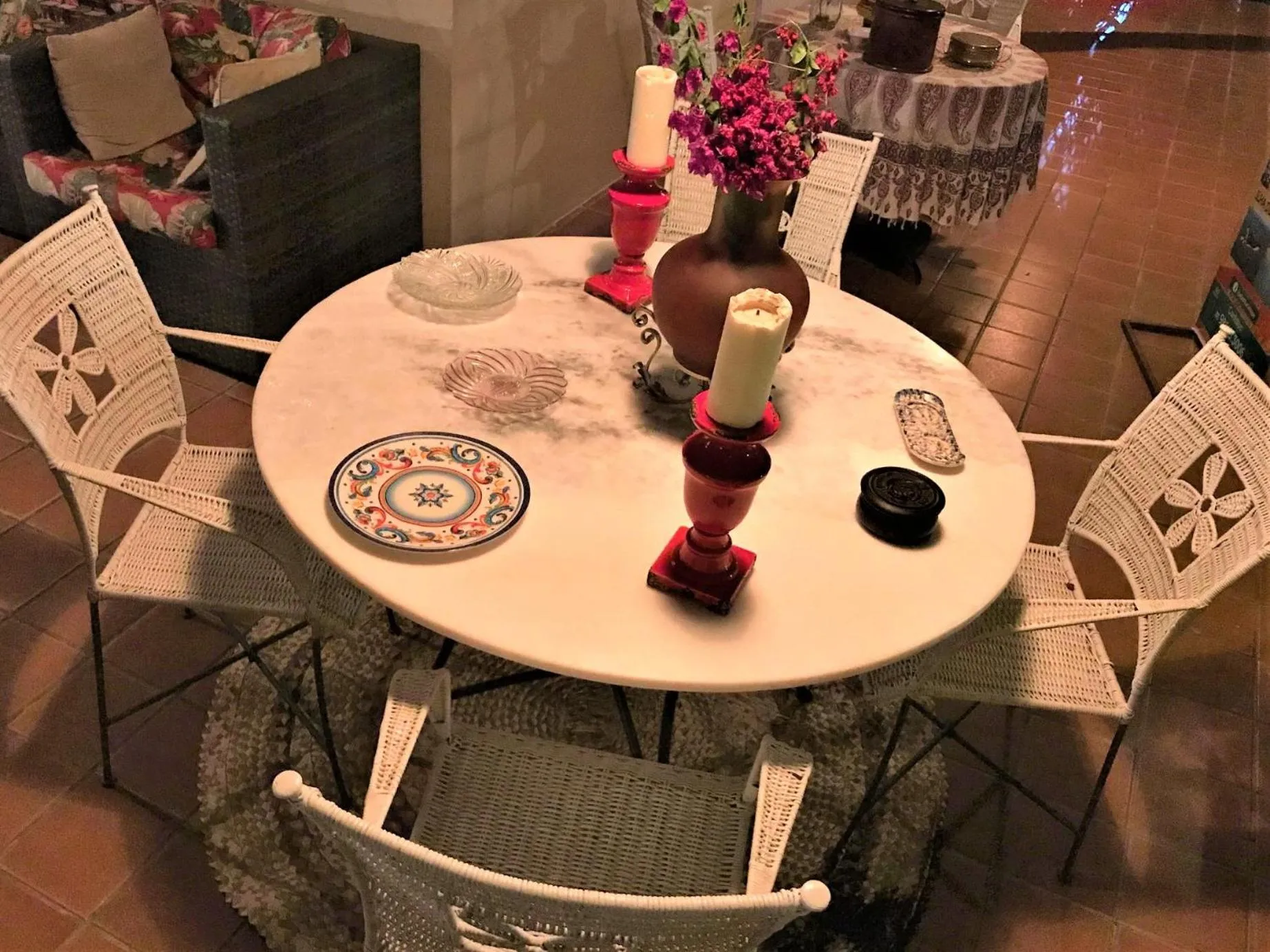 Balcony/Terrace in Suítes Bouganville