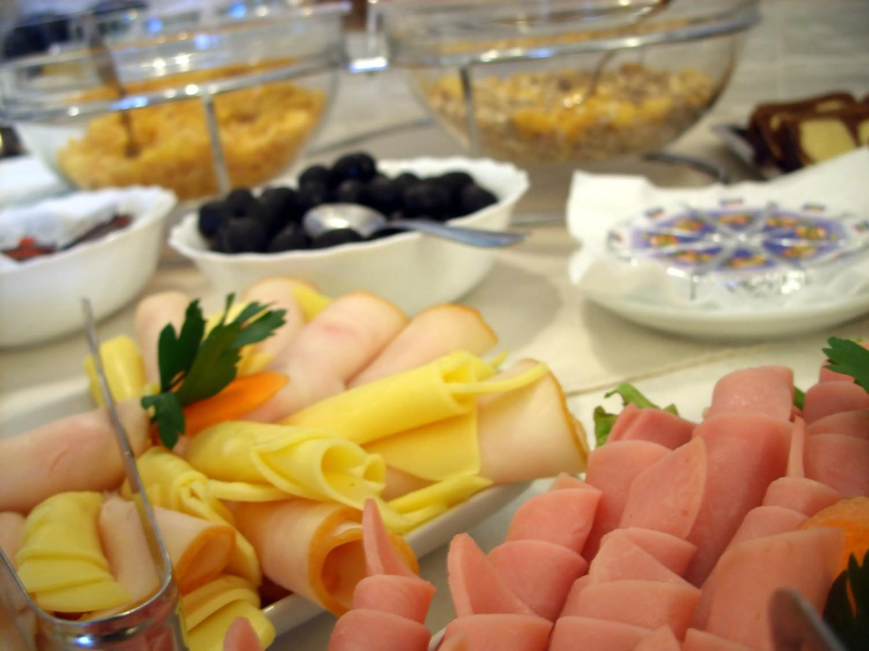 Food close-up in Fjord B&B