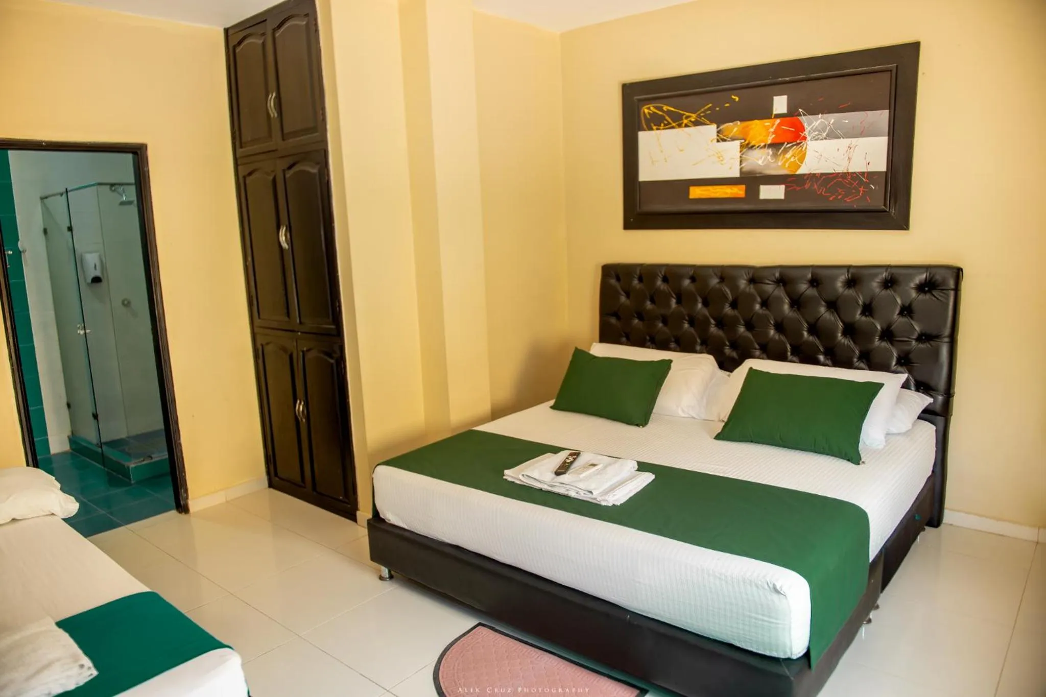 Bedroom, Bed in Cabanas Villa Antonella Covenas