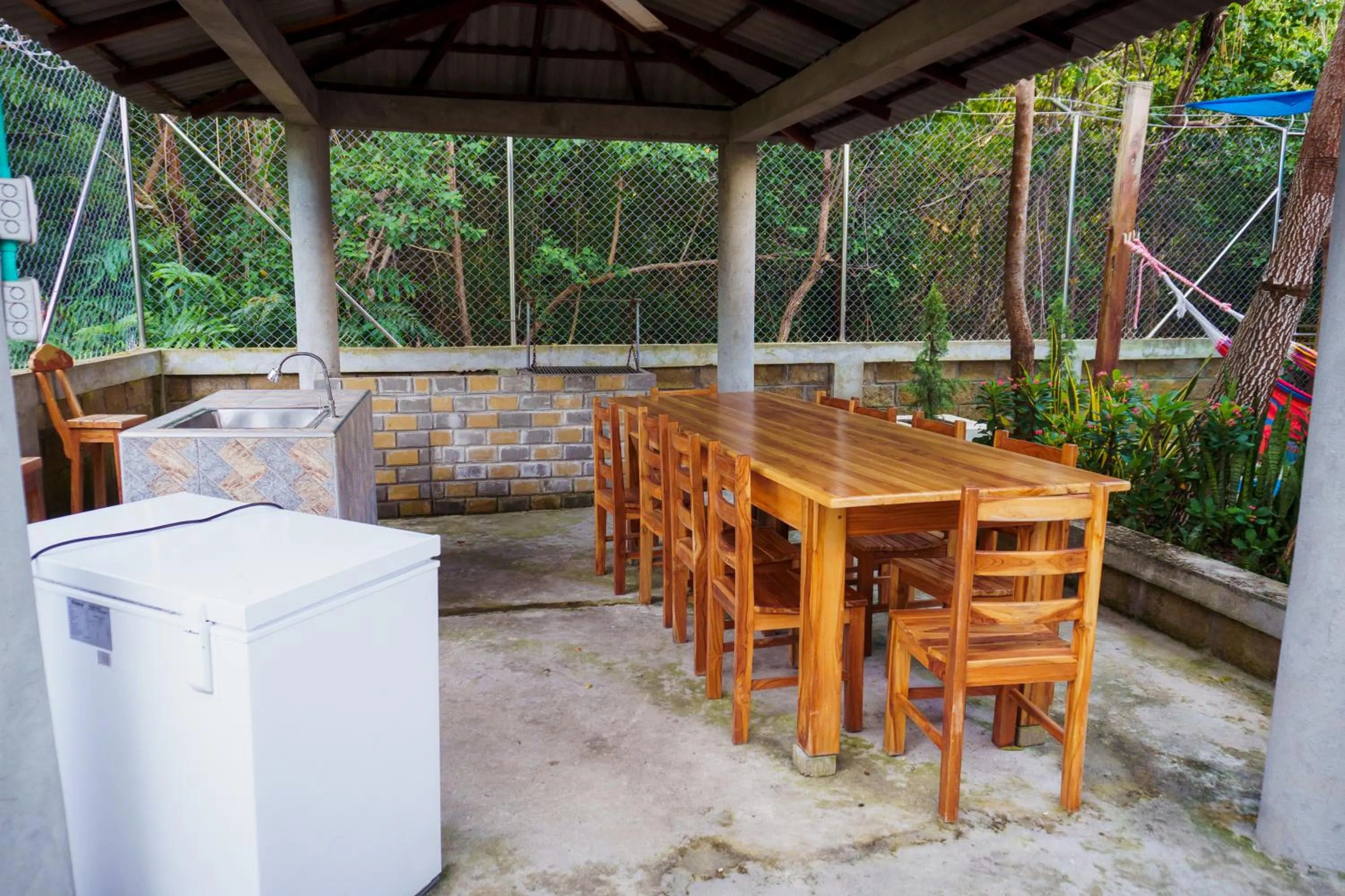 Patio in Cabanas Villa Antonella Covenas