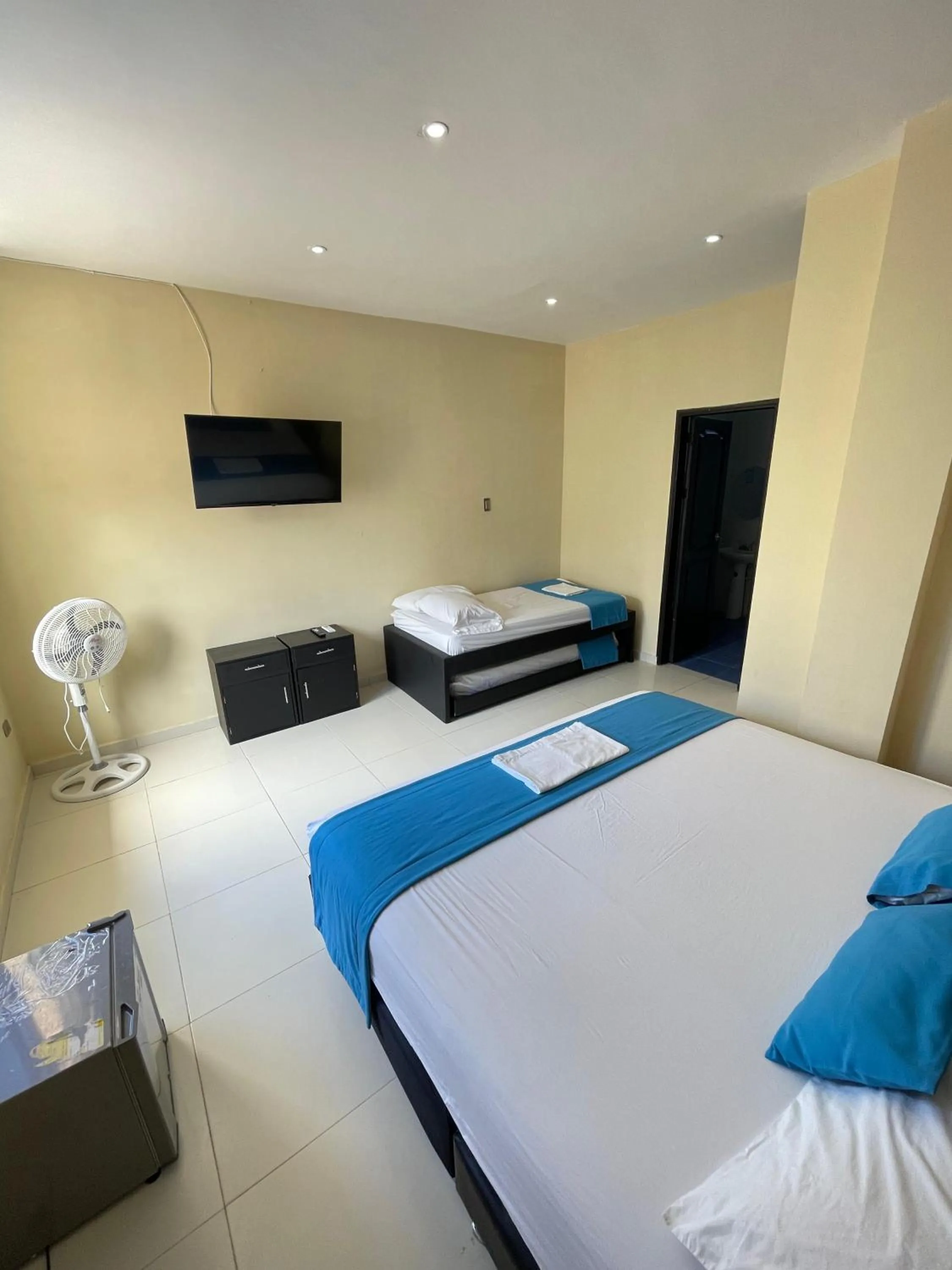 Bed in Cabanas Villa Antonella Covenas