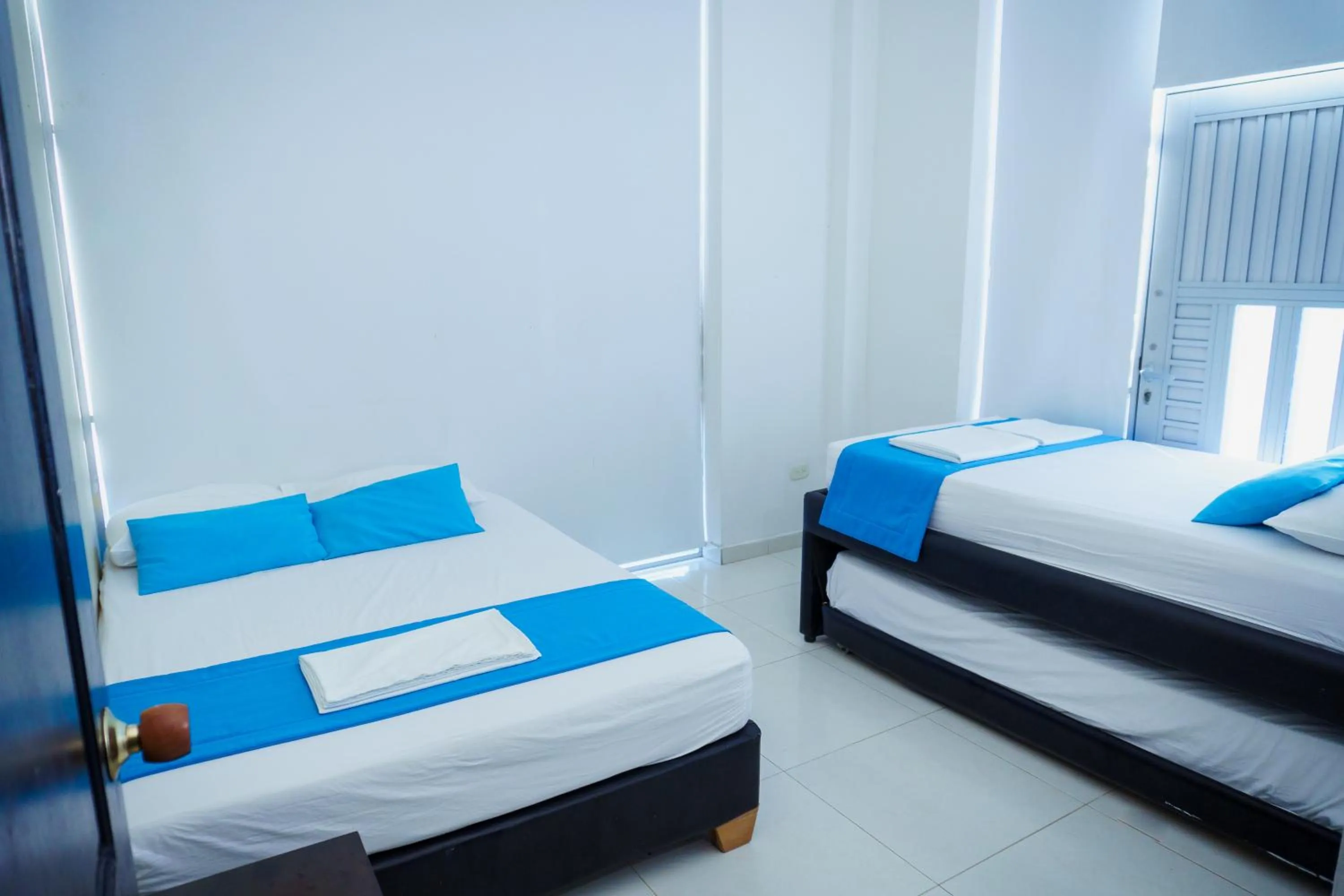 Bed in Cabanas Villa Antonella Covenas