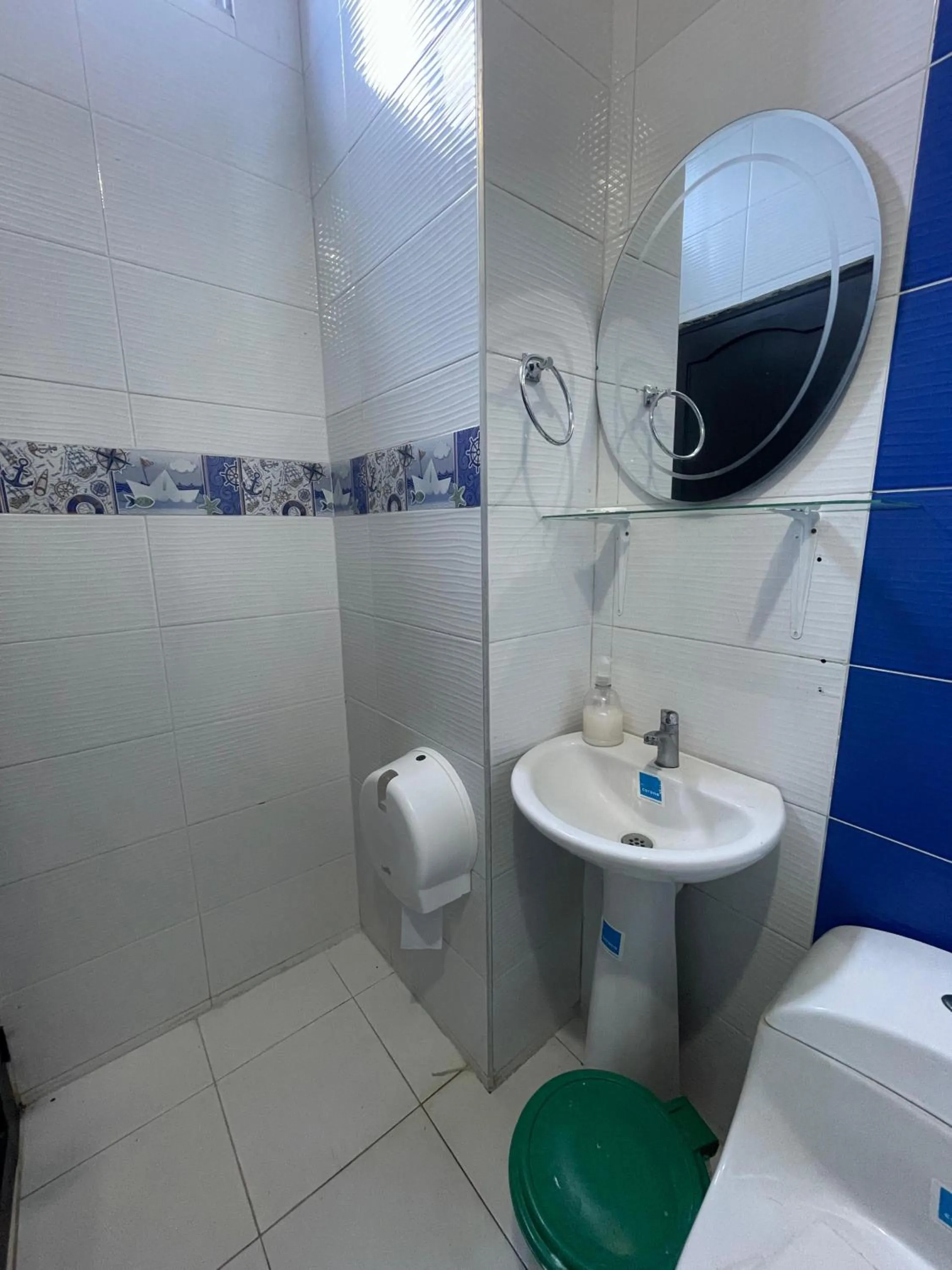 Shower in Cabanas Villa Antonella Covenas