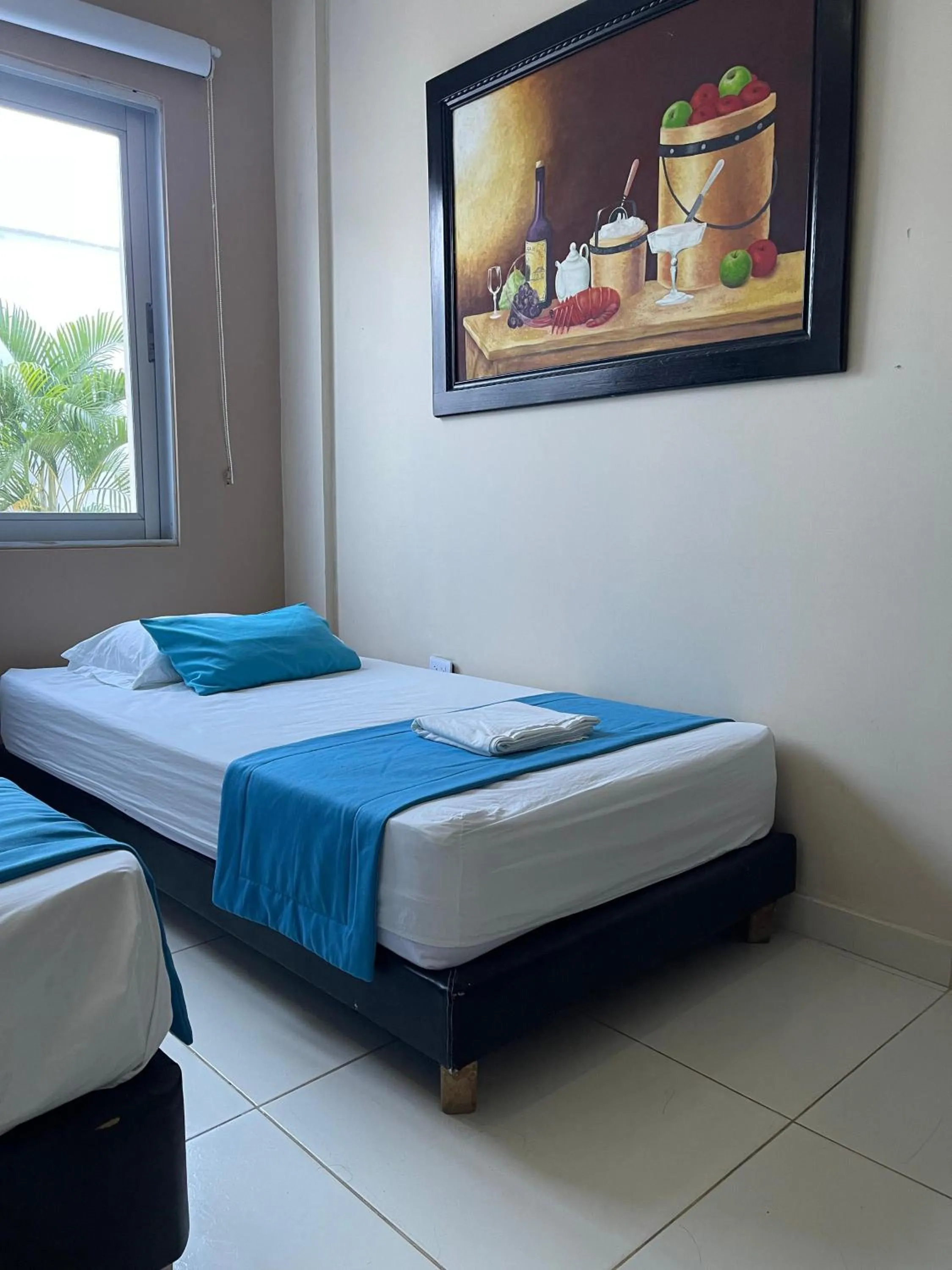 Bed in Cabanas Villa Antonella Covenas