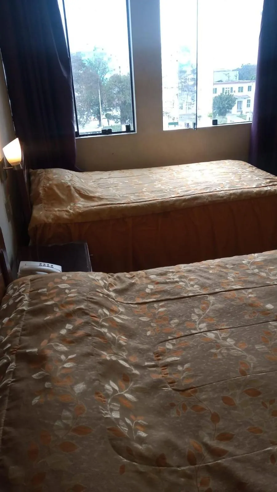 Bed in Hotel Internacional