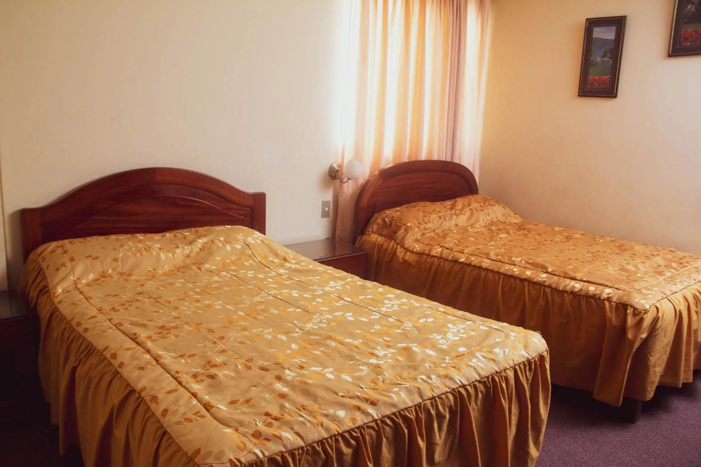 Bed in Hotel Internacional