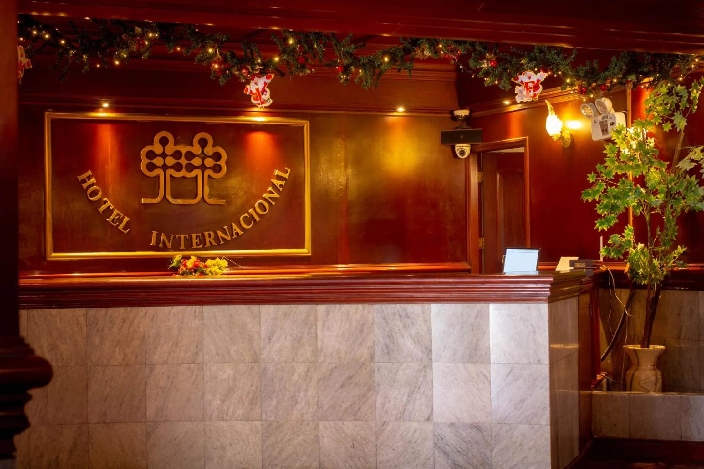 Lobby or reception in Hotel Internacional