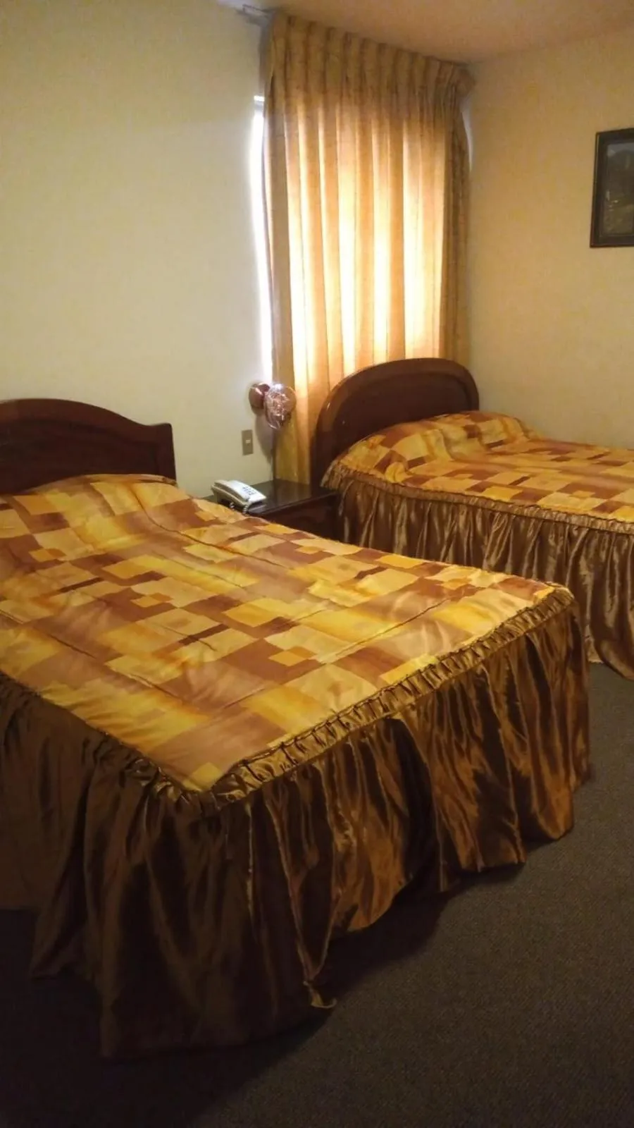 Bed in Hotel Internacional