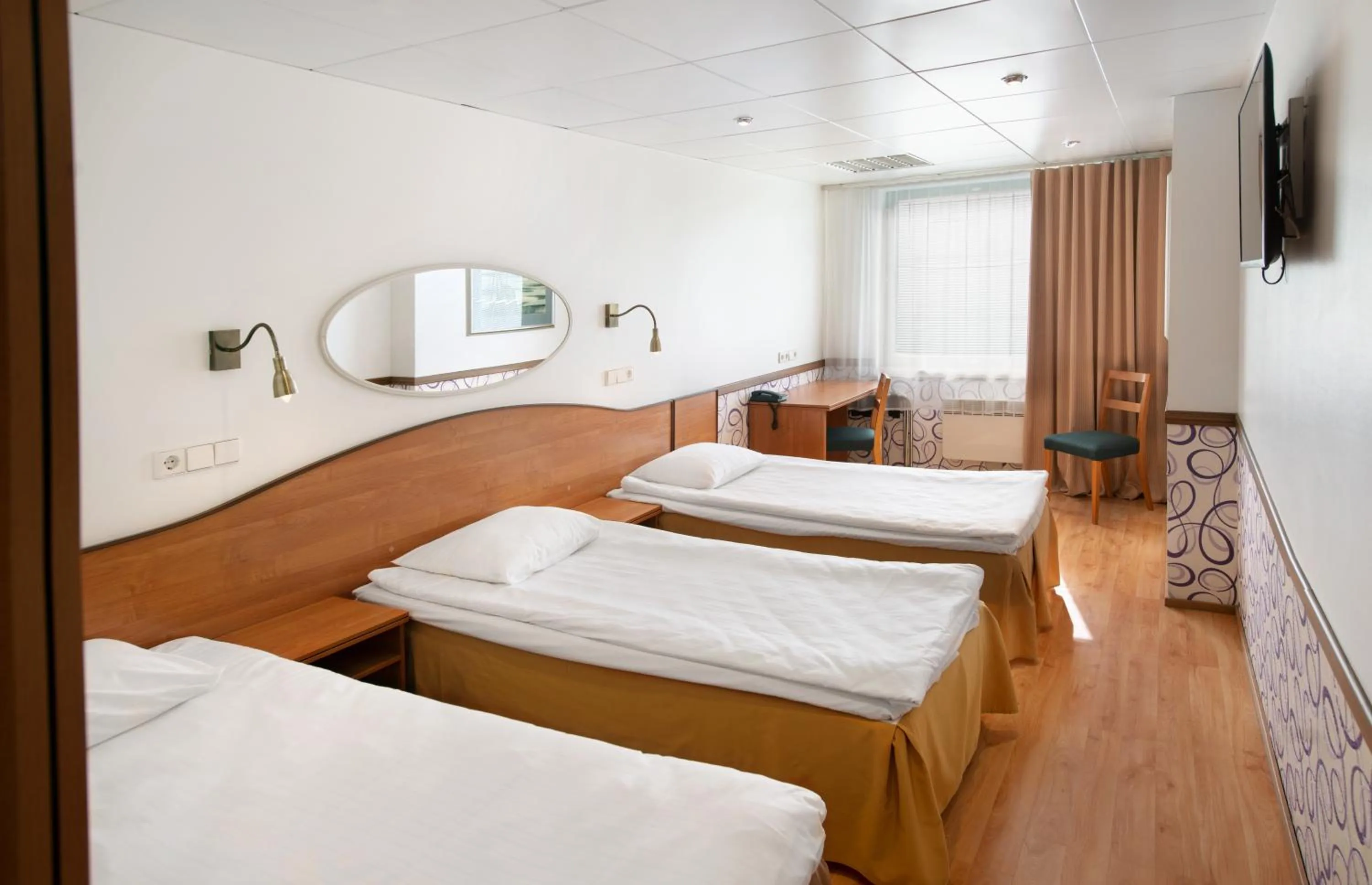 Bedroom, Bed in Hestia Hotel Susi